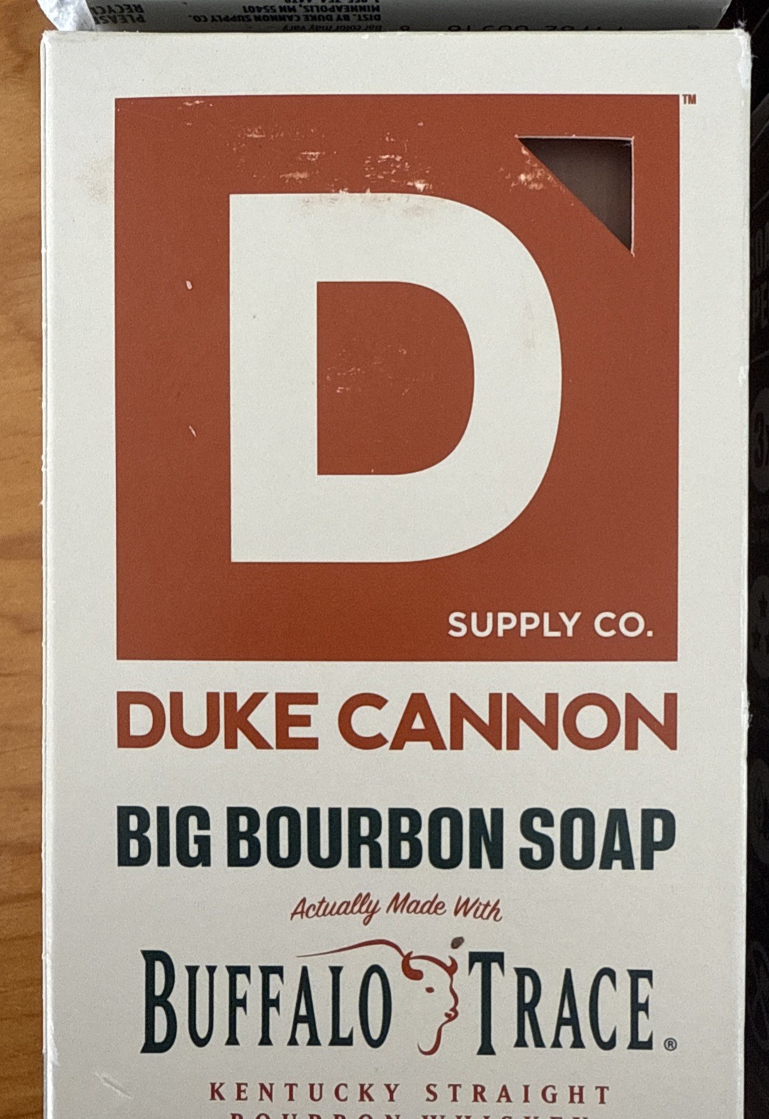 Duke Cannon Buffalo Trace Kentucky Bourbon Soap, 10 Oz. **LOT OF 4**Made In USA!