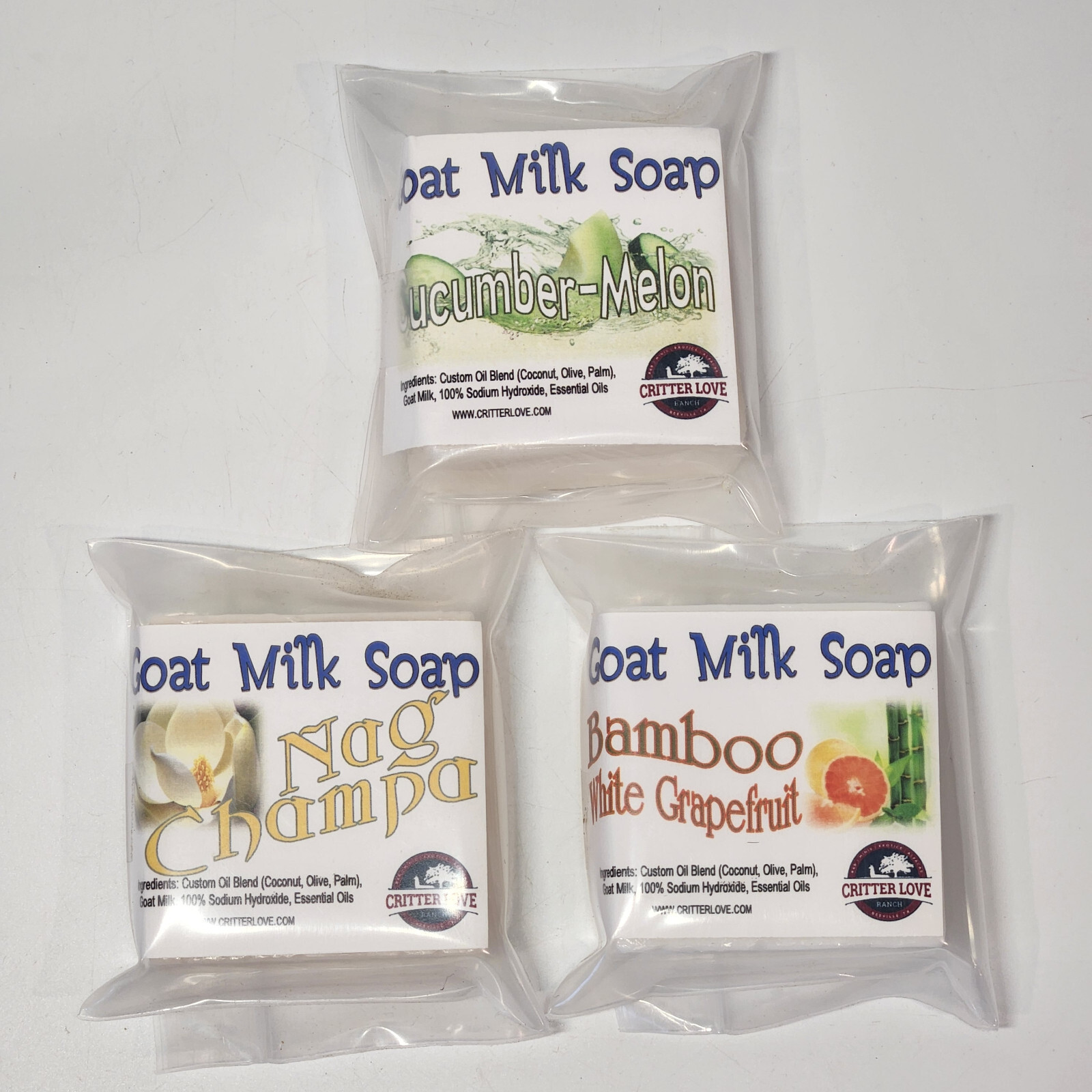 Pure Goat Milk Soap 4 oz Bar Rich Lather Clean Rinse You Choose Scent
