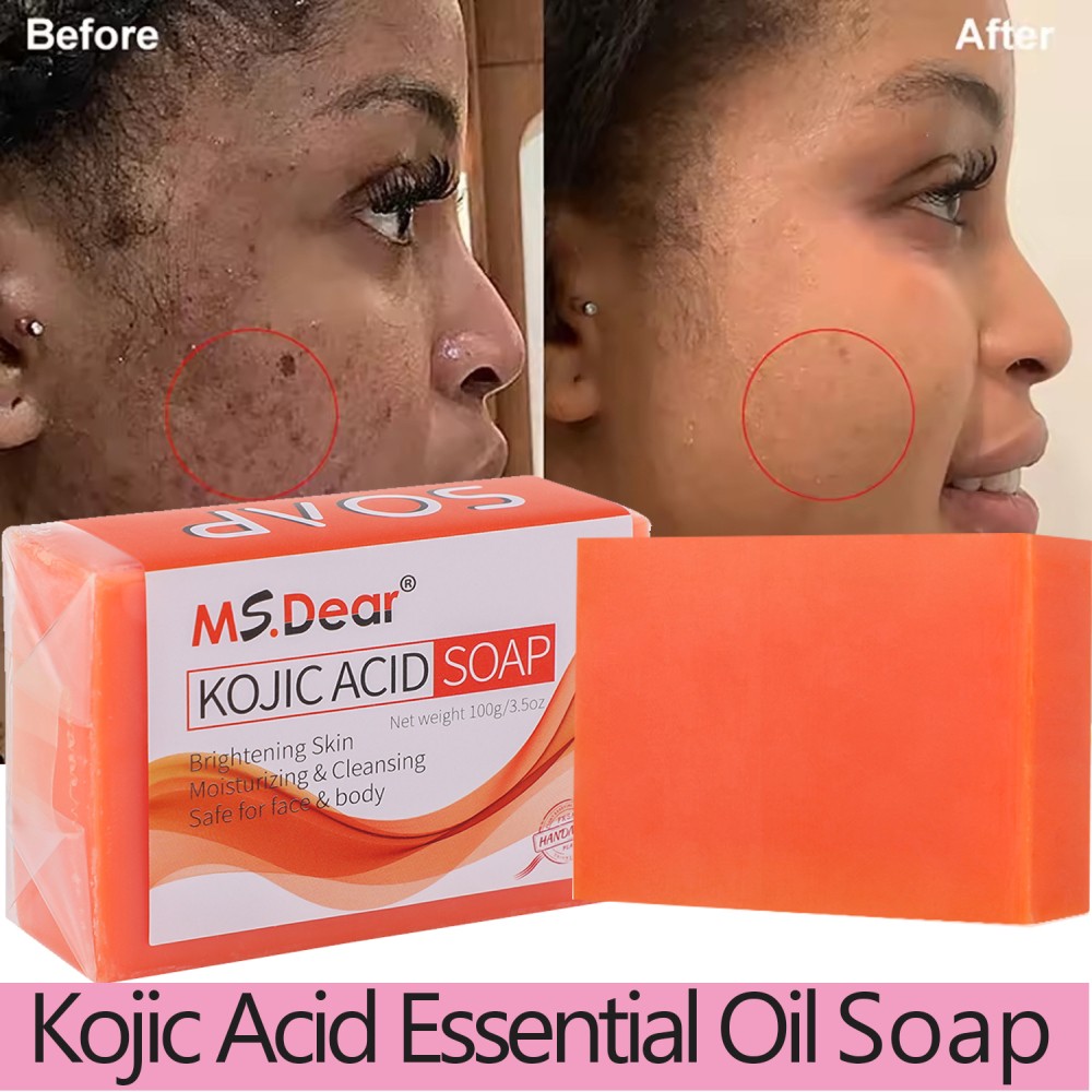 100g Kojic Acid Soap Skin Whitening Bleaching Lightening Brightening Face & Body