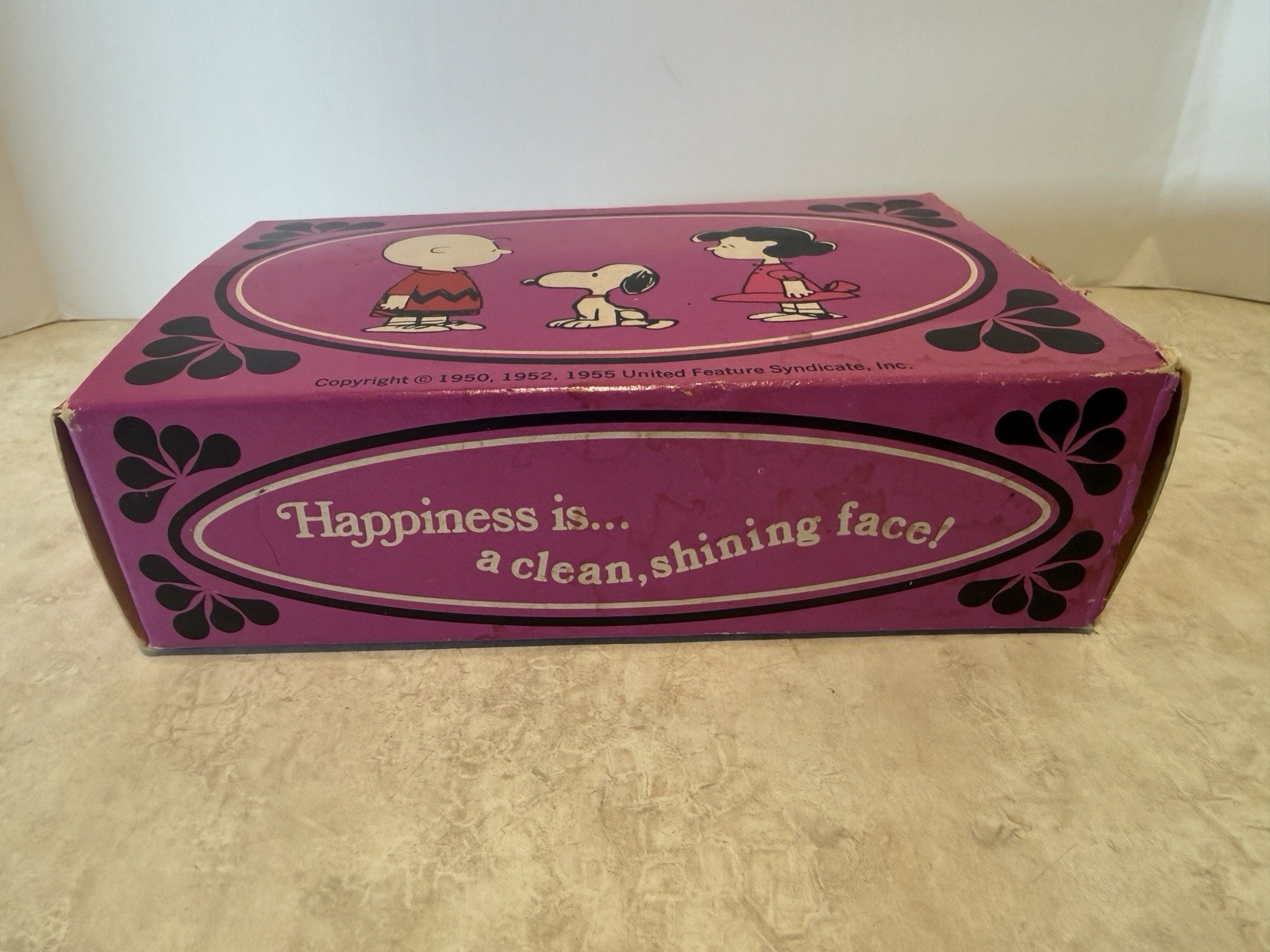 VINTAGE 1970’s AVON Peanuts Gang – Charlie Brown Lucy Snoopy Soap Trio NOB