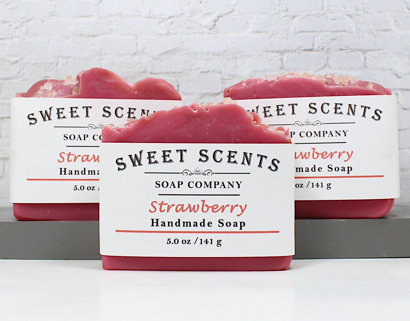 Strawberry Soap – Cold Process, Scented Soap