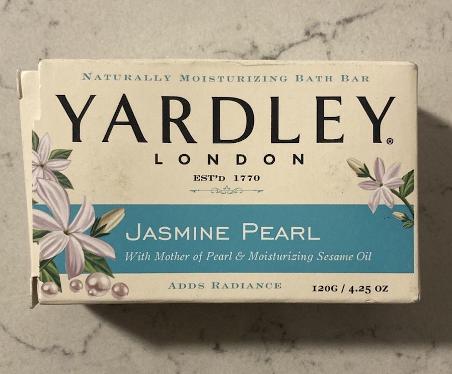 Yardley of London Jasmine Pearl Moisturizing Bath Bar Soaps Lot of 2