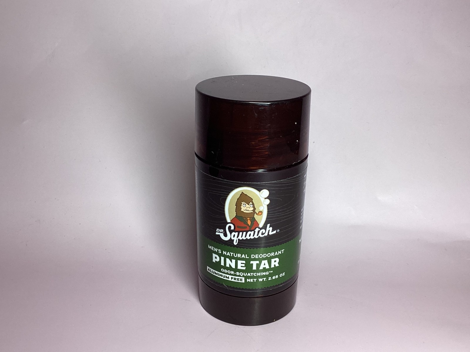 Dr. Squatch Men’s All Natural Deodorant 2.65 oz – Pine Tar