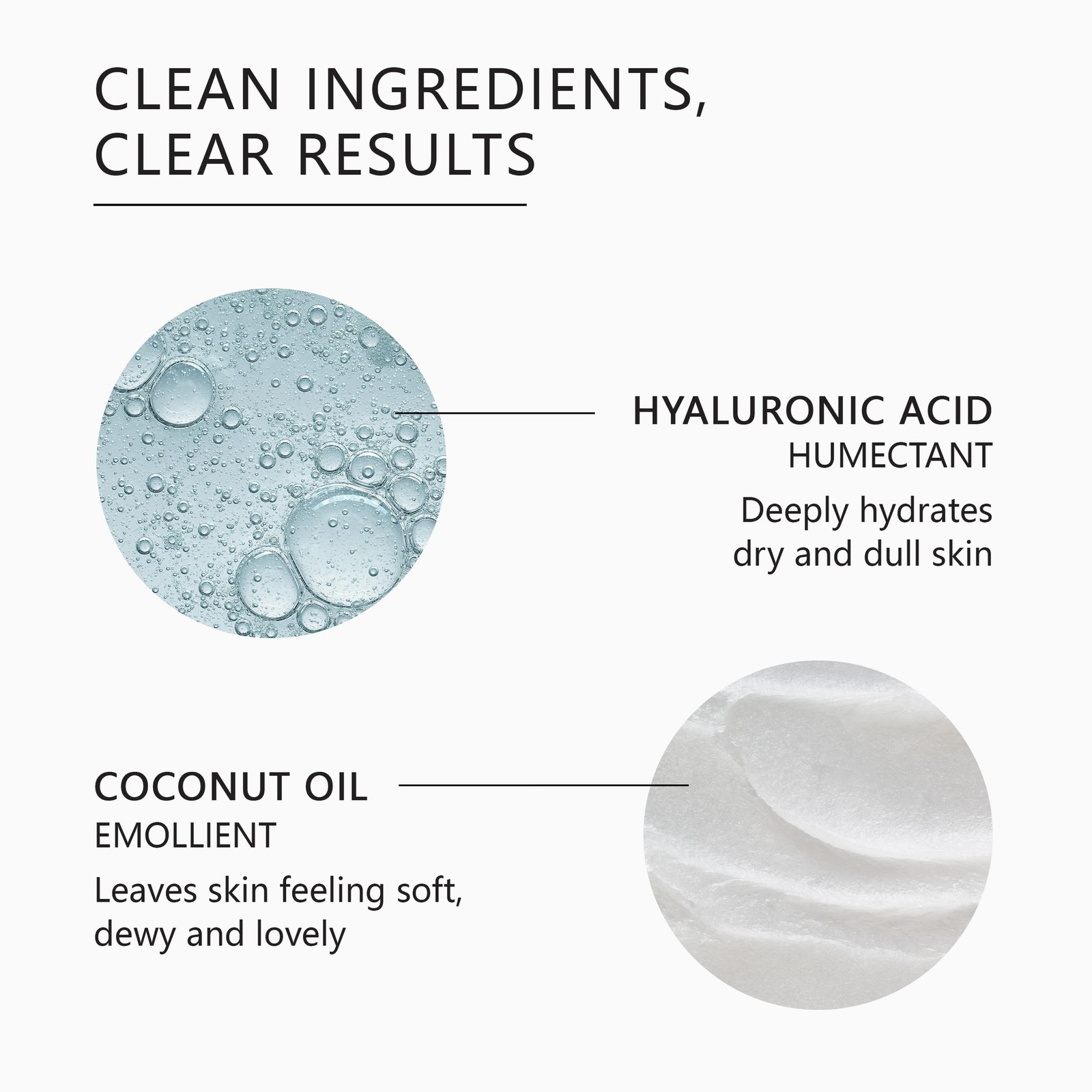 Hyaluronic Acid Cleansing Face Soap Collagen Boosting Hydrating Plumping