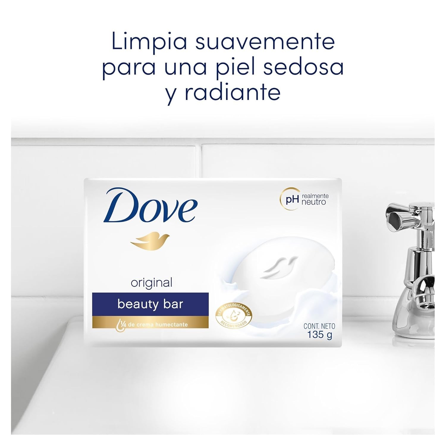 Organic Dove Soap 4.75 Oz for Sensitive Skin – Pure Moisture Bar