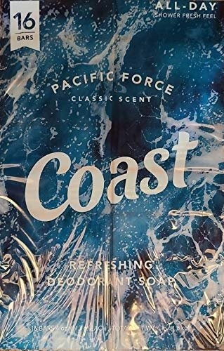 Coast Classic Original Scent 4oz, 8 Bars 2 Packs (total 16 count)!