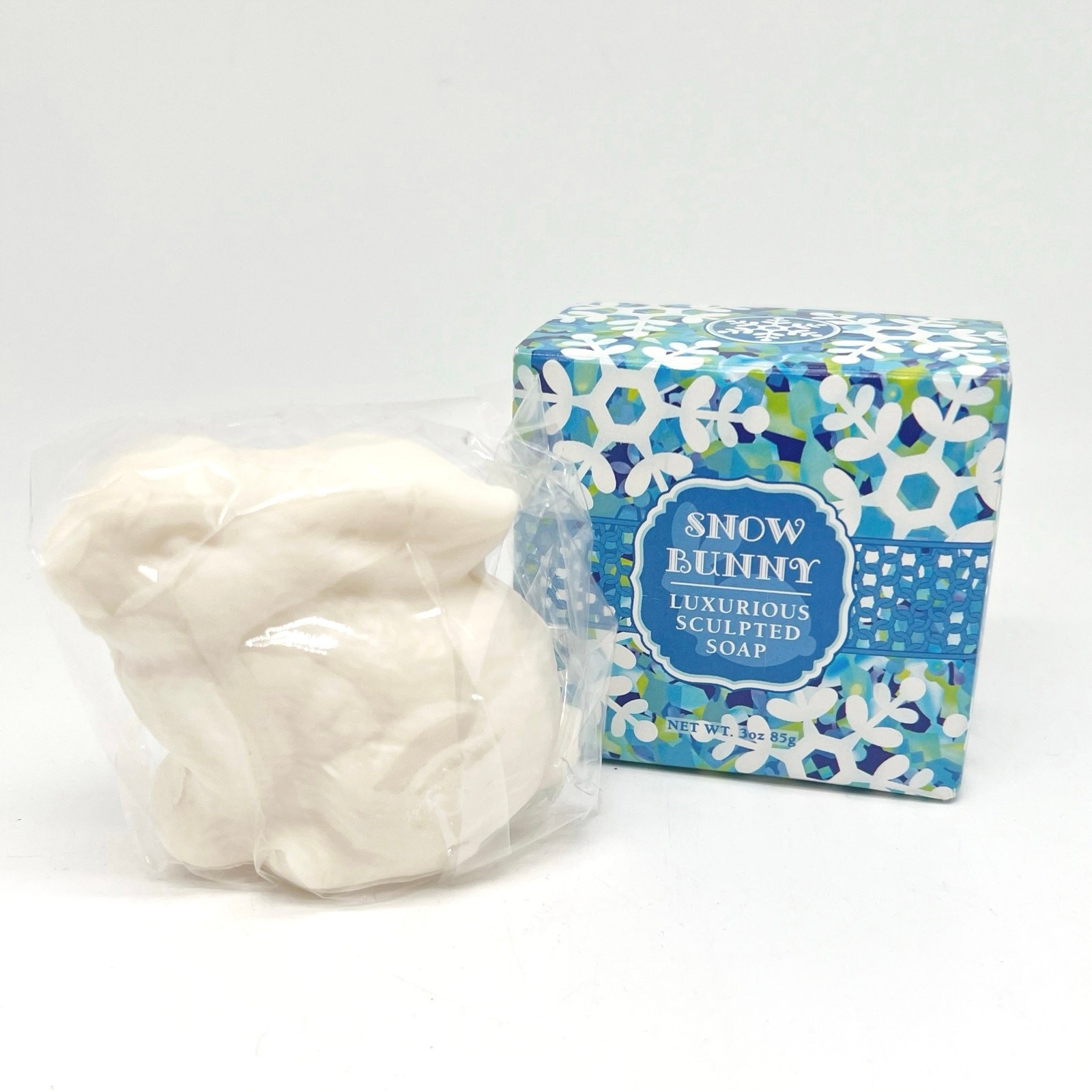 Snow Bunny Decorative Luxurious Sculpted Vegetable Soap New in Box