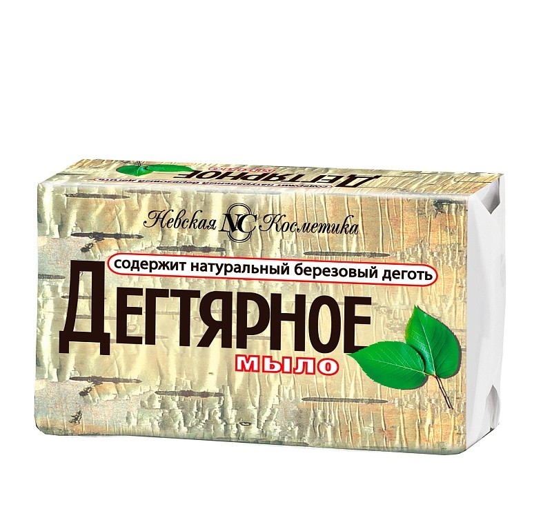 Birch Tar Soap. Nevsk cosmetic. 12 pcs x 140g.
