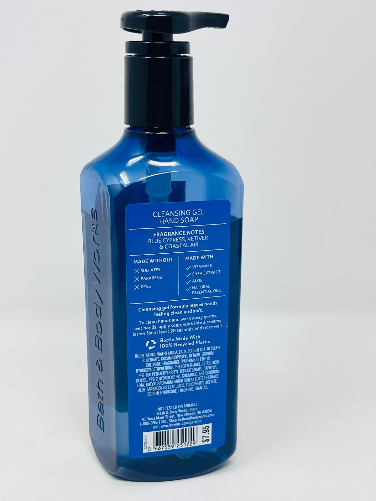 Bath & Body Works Ocean Men’s Cleansing Gel Hand Soap New