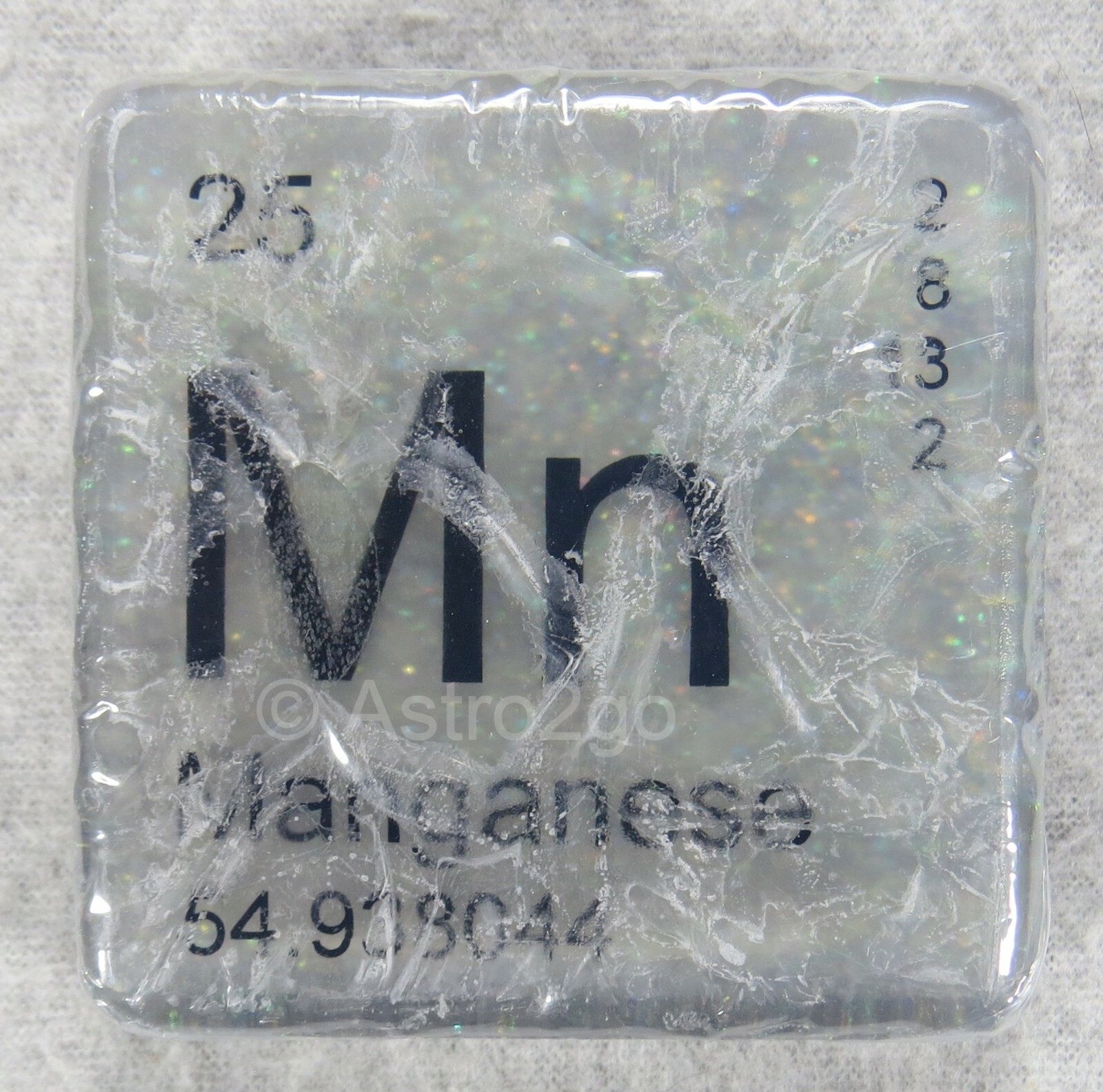 PERIODIC TABLE ELEMENT “Mn” MANGANESE NOVELTY HAND BATH SOAP-4 oz JUST BUBBLY