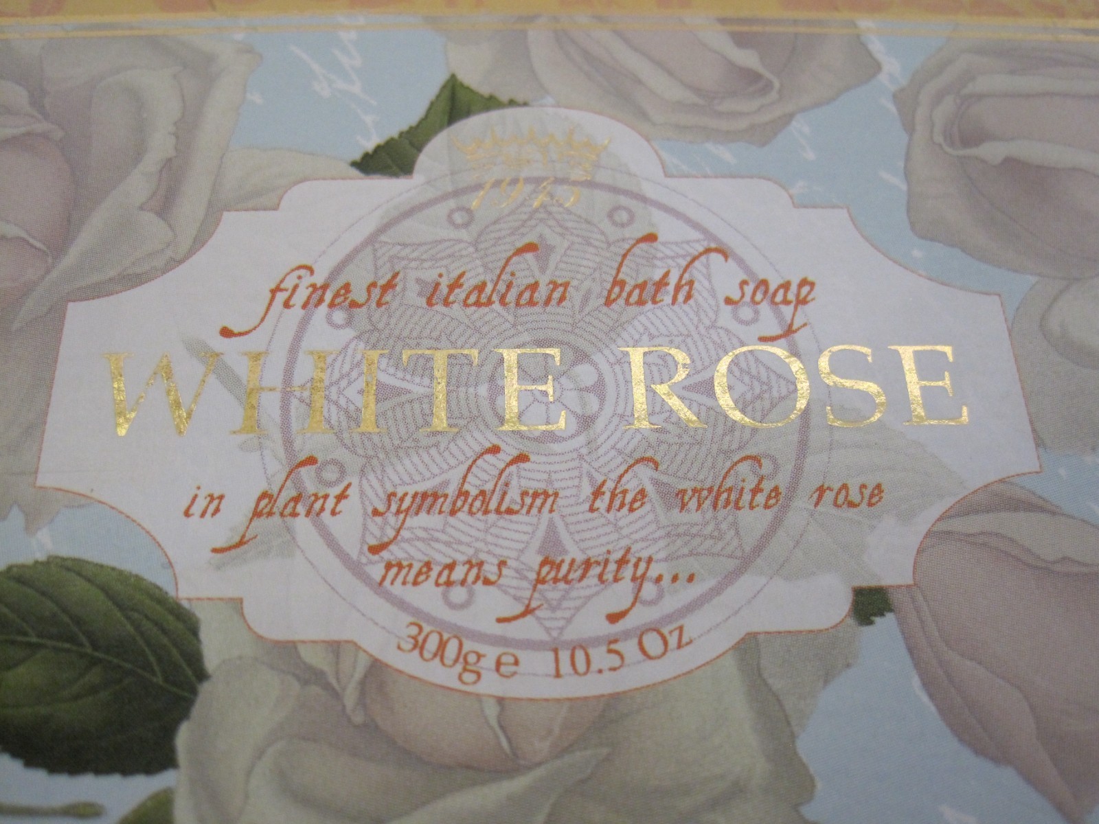 Saponificio Varesino Fine Italian Soap White Rose Soaps 3x 3.5oz