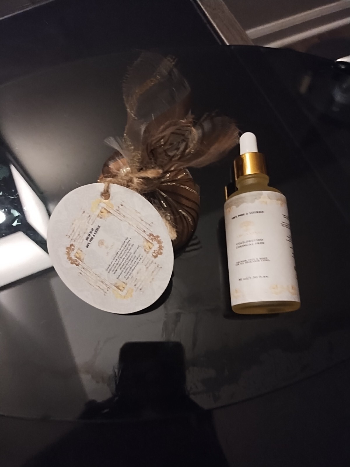 Oil For Hair And Body Comes With Soap For Body. Oil And Soap Come In One Box