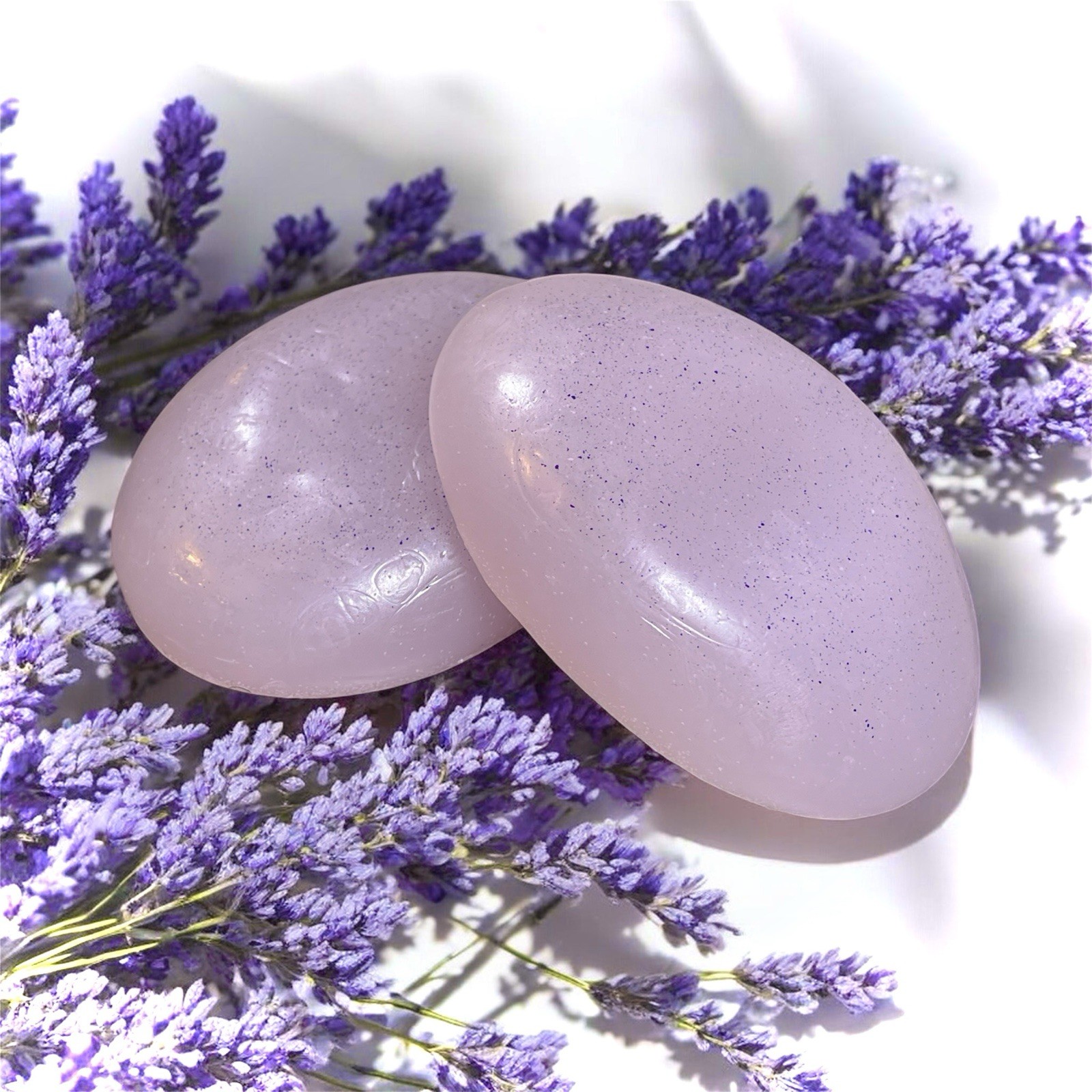 All Natural Handmade Honey Lavender Soap Pure Lavender Essential Oil