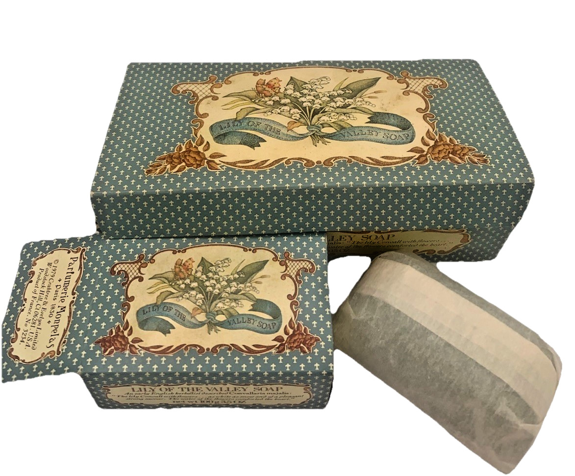 Crabtree & Evelyn 1979 Lily of the Valley Bath Soap 3 / 3.5oz Bars Box Set