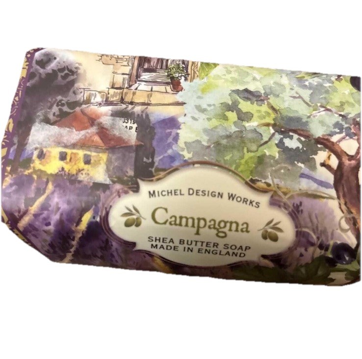 MICHEL DESIGN WORKS Triple Milled Green Tomato Leaf Shea Butter Soap New