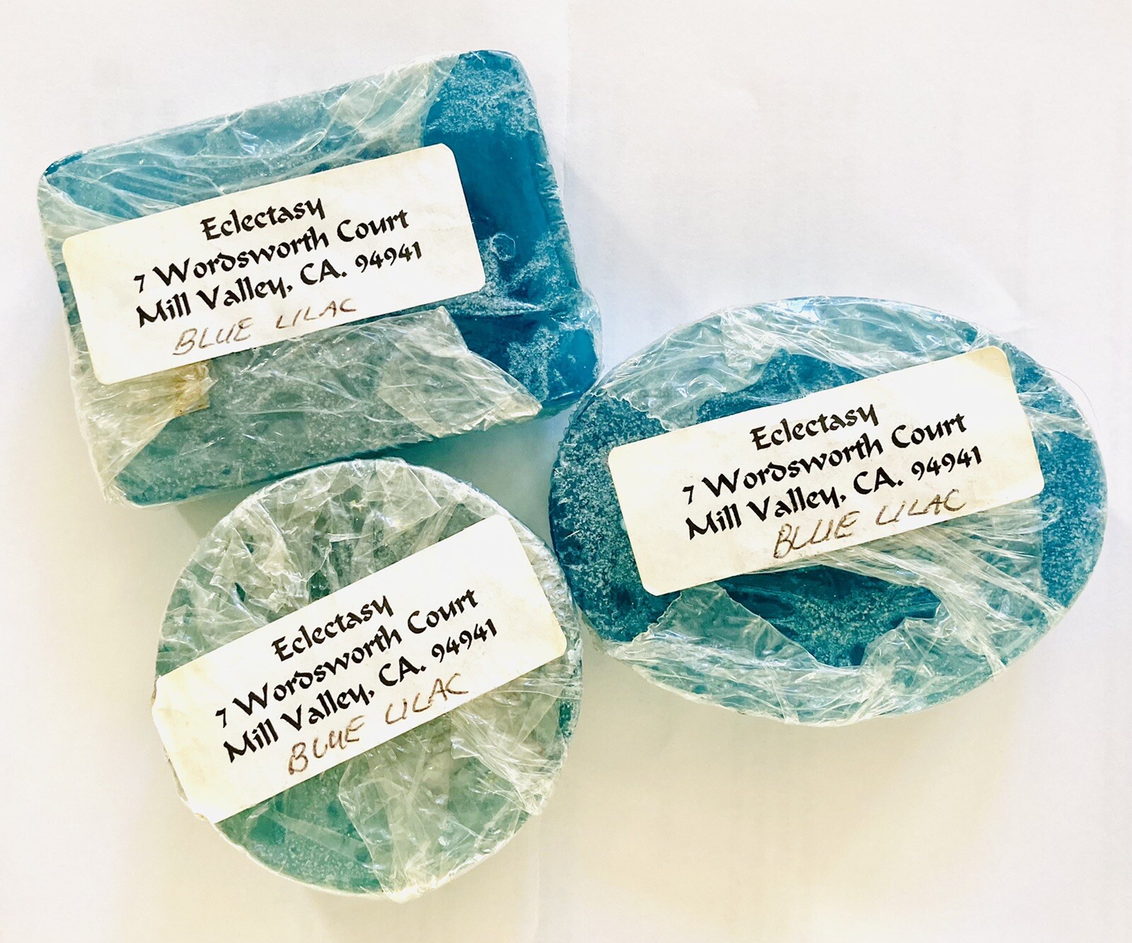 3 Hippie Soap Bars Astrology Body Wash Gift Moon Star Sun Yoga Celestial Zen Art