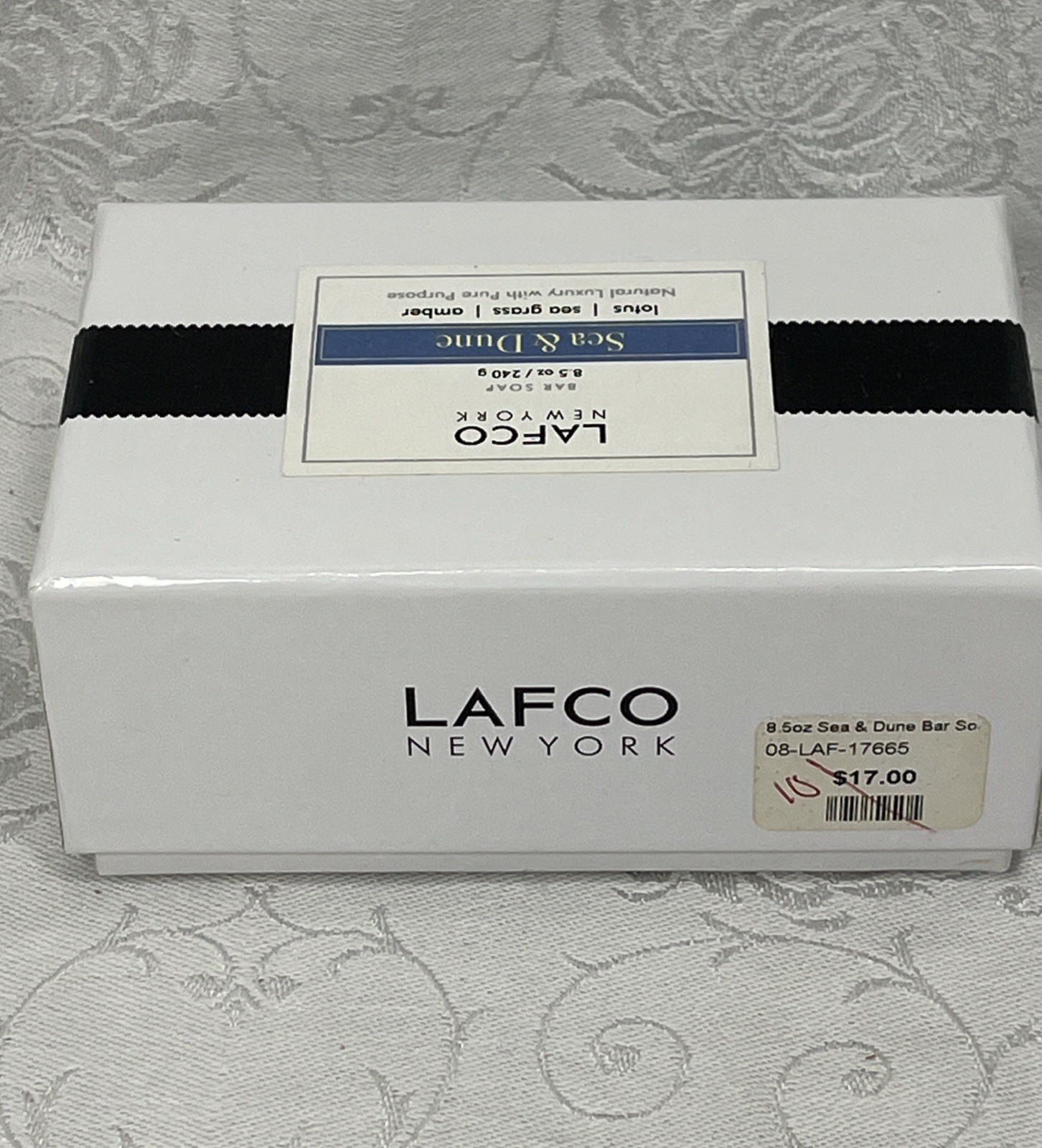 Lafco New York Bar Soap Marine Natural Luxury 8.5 oz