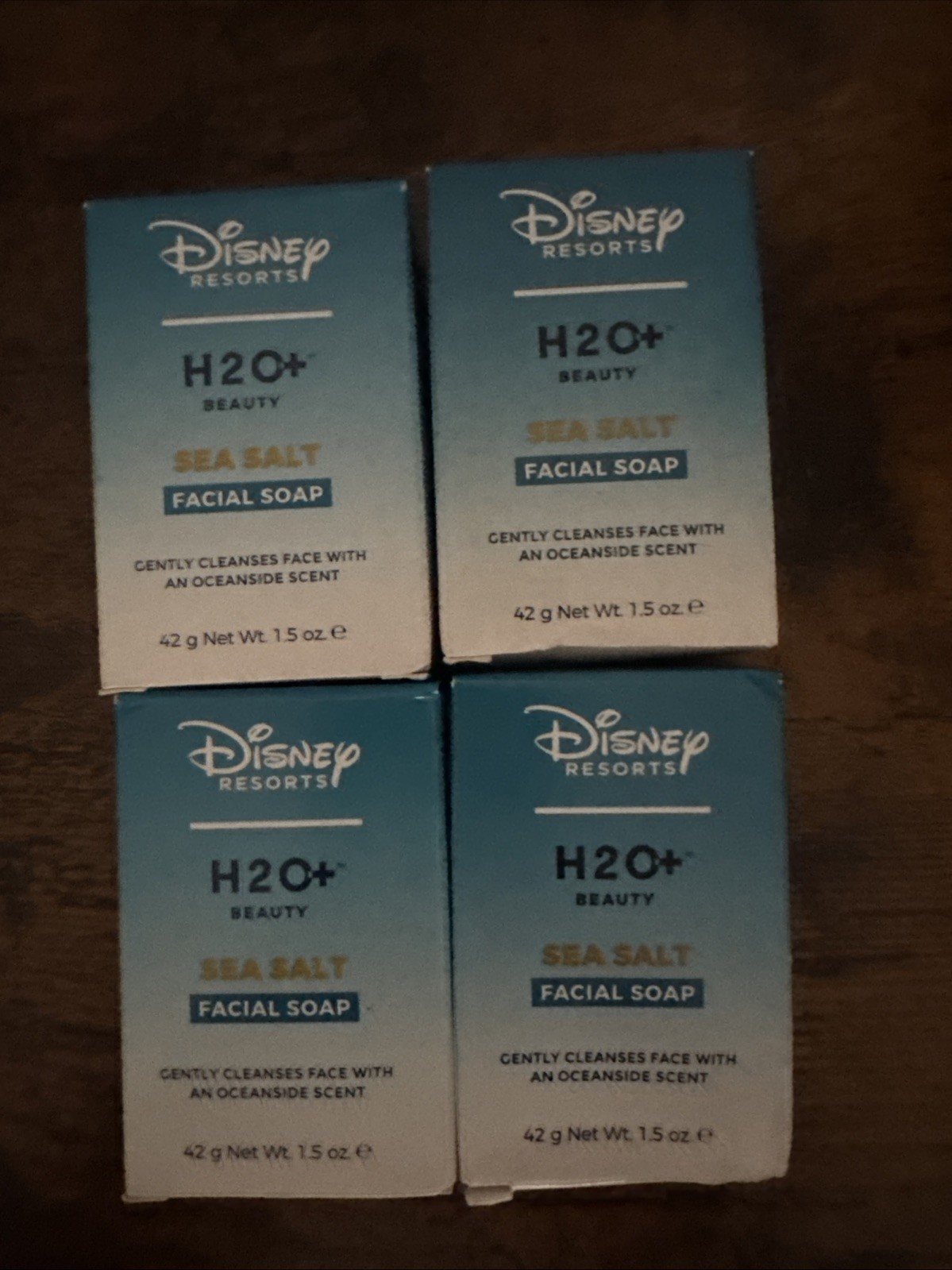 Disney Resort H2O + Beauty Sea Salt Facial Soap – Lot of 4 NIB
