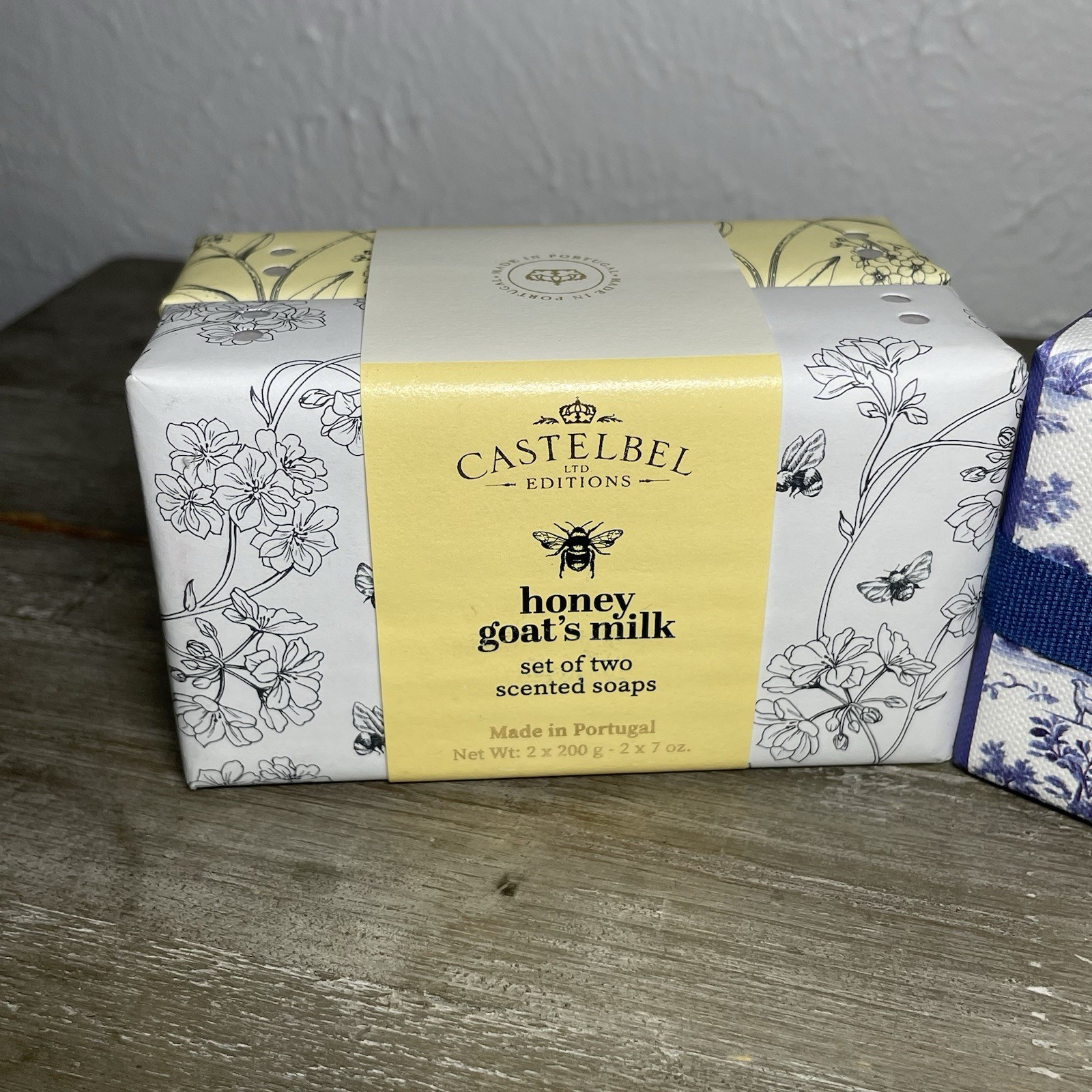 Made in Portugal – 2 Bars – Castelbel Goat’s Milk Bar Soap – Each Bar 7oz (200g)