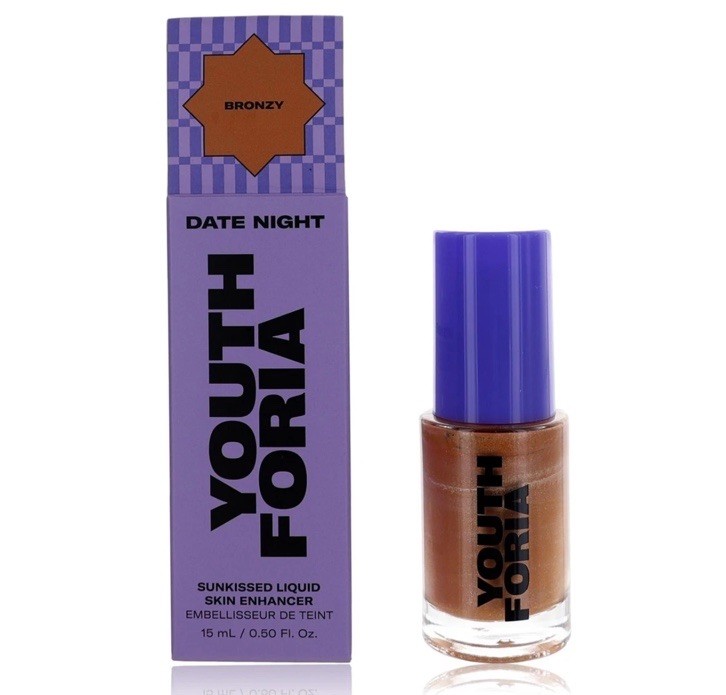 Date Night by Youthforia, 0.5oz Sunkissed Liquid Skin Enhancer- Bronzy