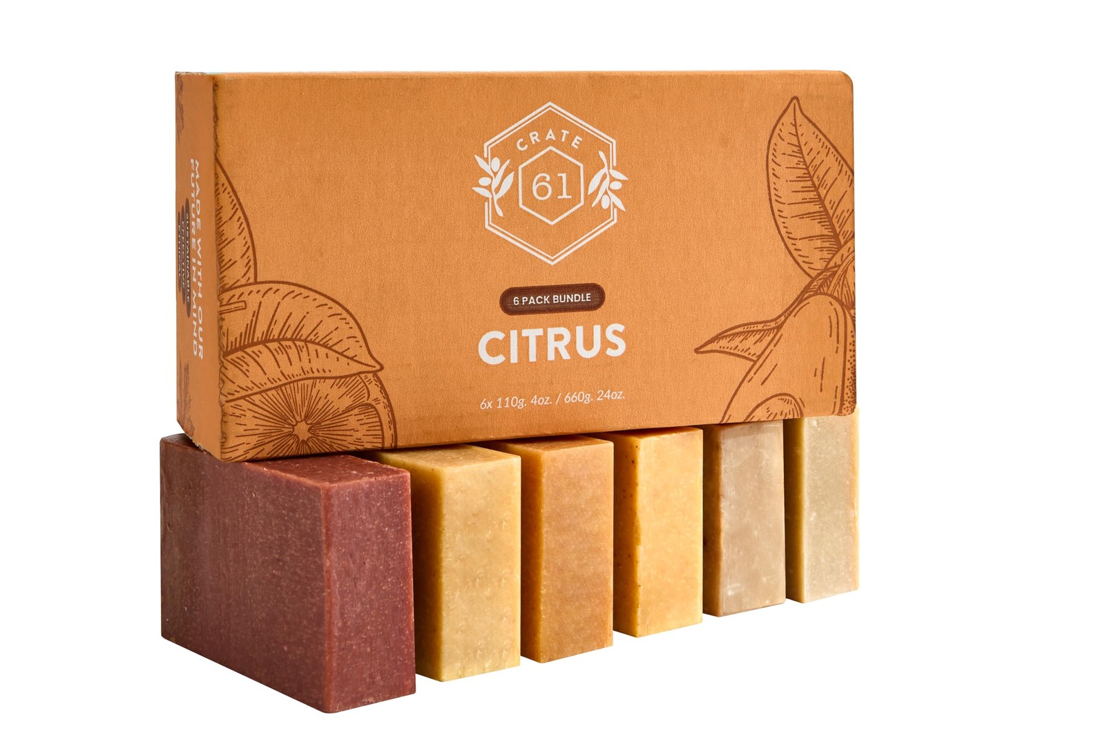 , Handmade in Canada, Plant Based Cold Process Natural Bar Soap, With Premium…