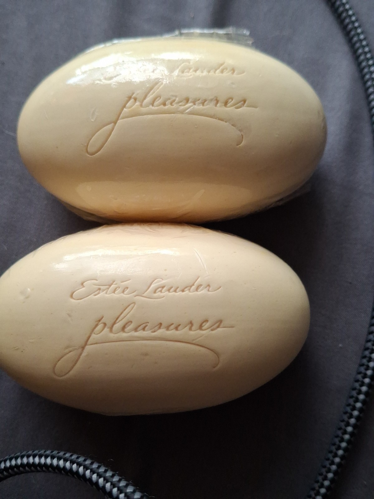 Set 2 Oval Estee Lauder Pleasures Bar Soap 3.5 Oz 🆓️🎁W/Purchase 👀 Details..