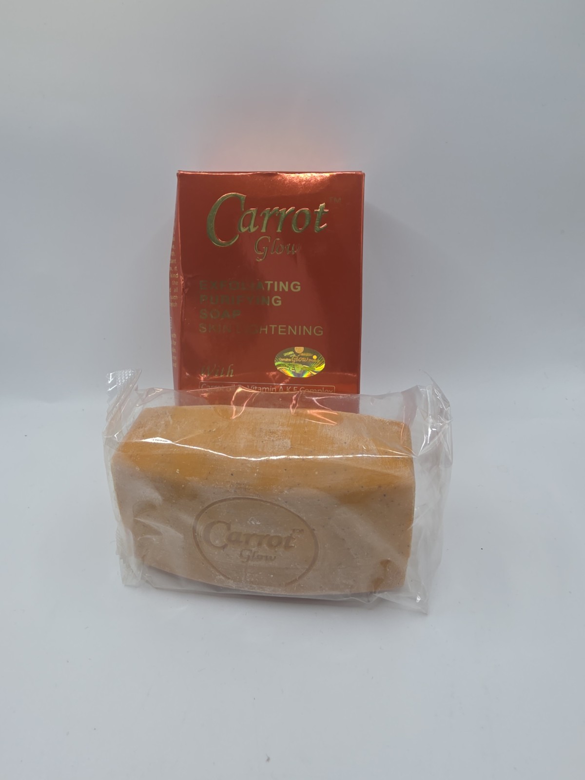 Carrot Glow Exfoliating Purifying Soap With Carrot Oil 7oz