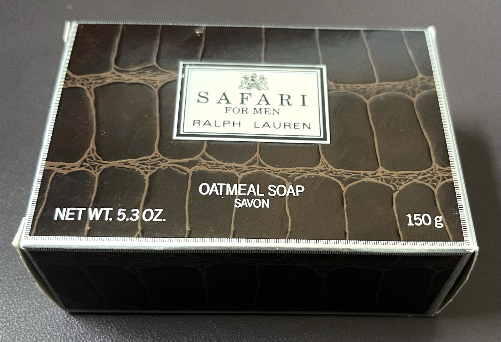 Ralph Lauren SAFARI For Men Oatmeal Soap 5.3 oz / 150 g – New in Box