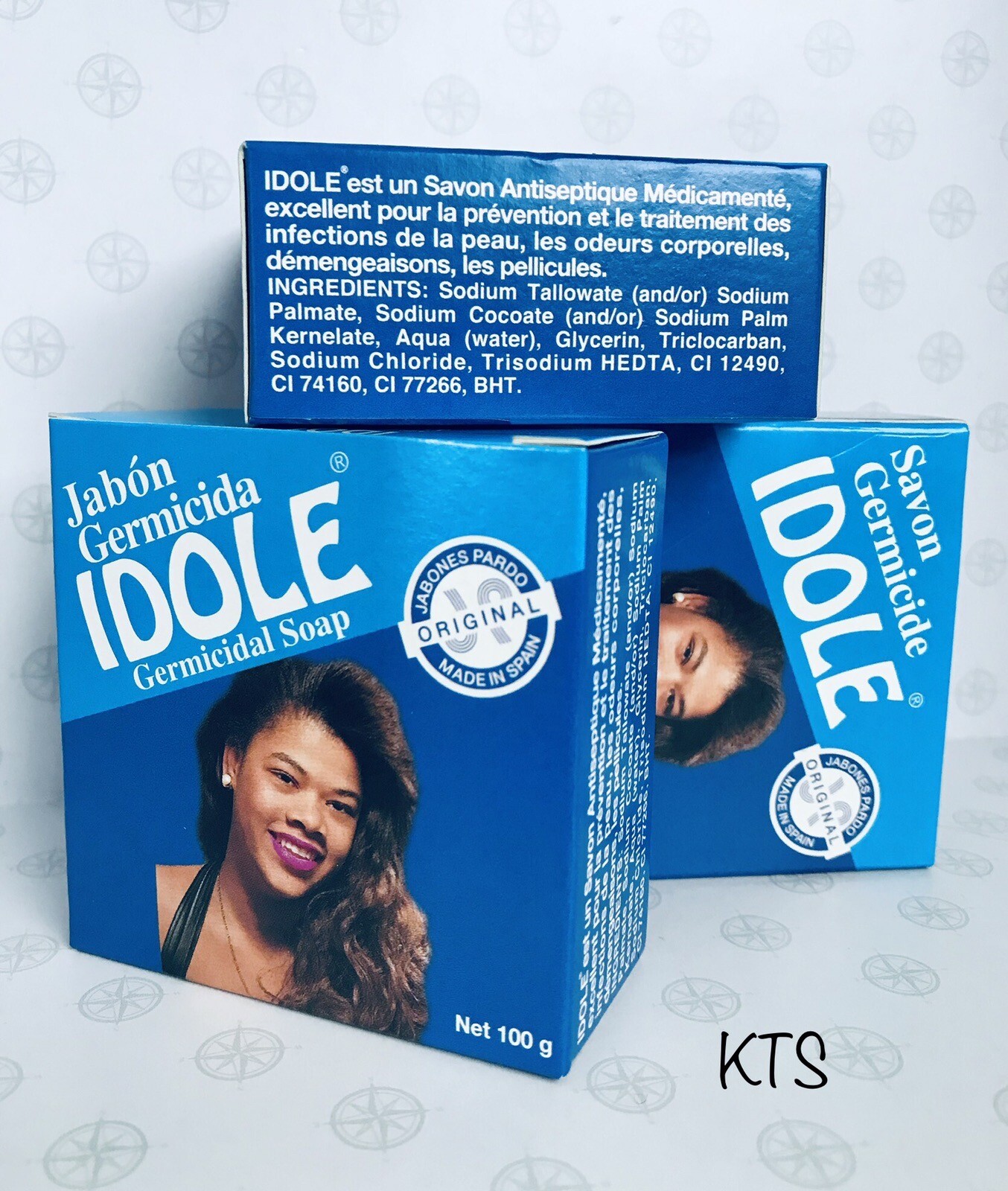3 Pack Idole Germicidal Soap 100g