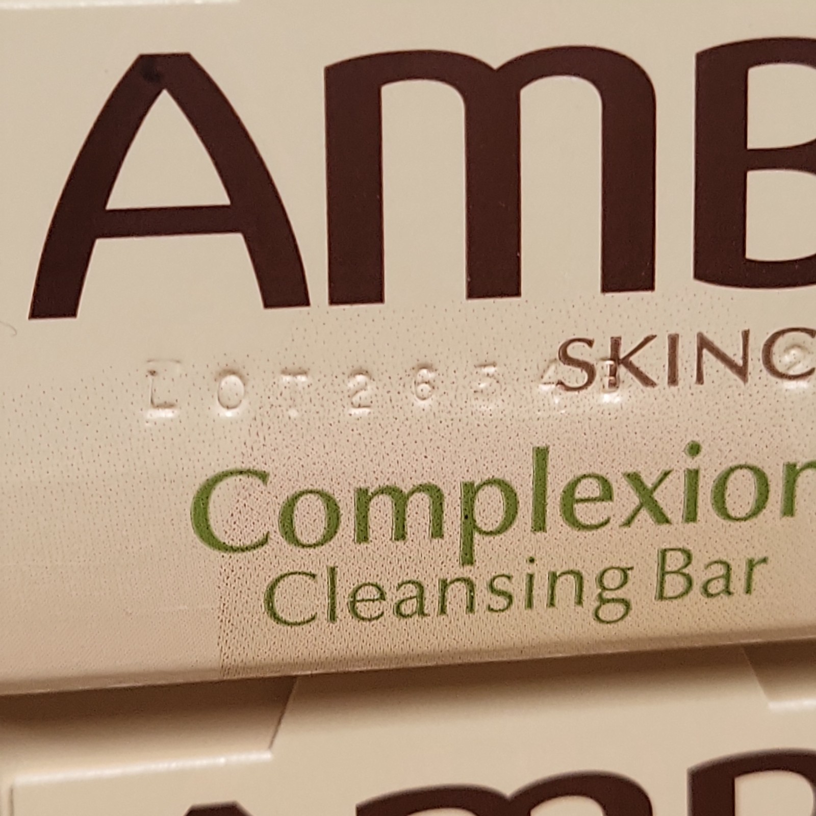 6 x Ambi Complexion Cleansing Bars 3.5 Oz each Light Fresh Scent Skincare Soap