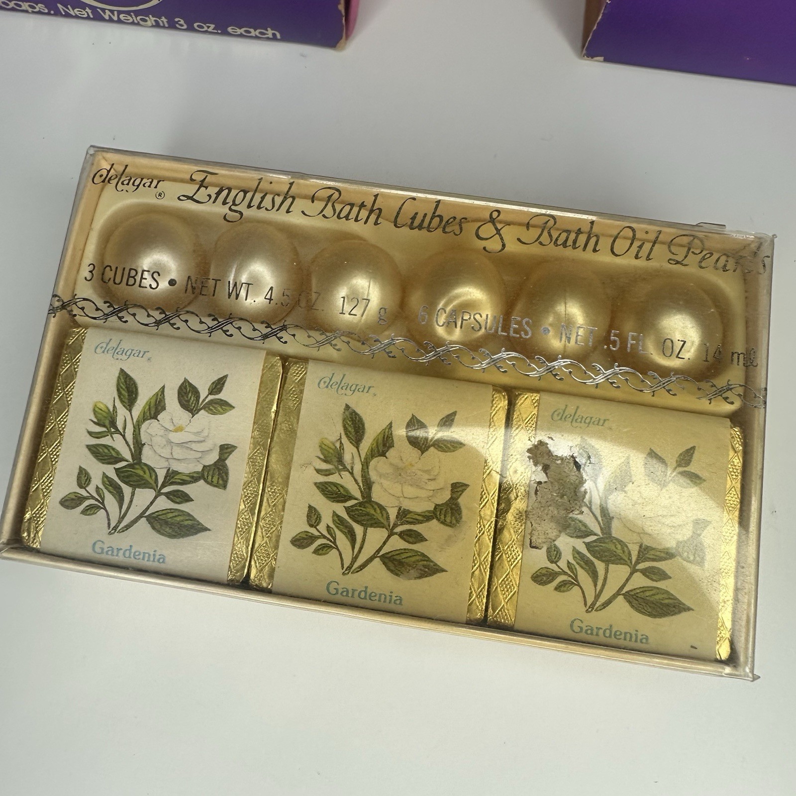 Lot Of New Vintage Soaps (Adagio, Myrurgia, Delagar)