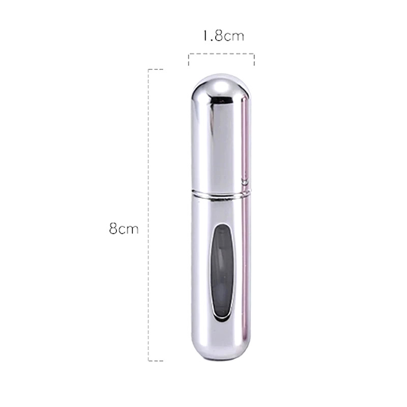 5ML Mini Refillable Perfume Spray Bottle – Leakproof Perfume Atomizer Spray