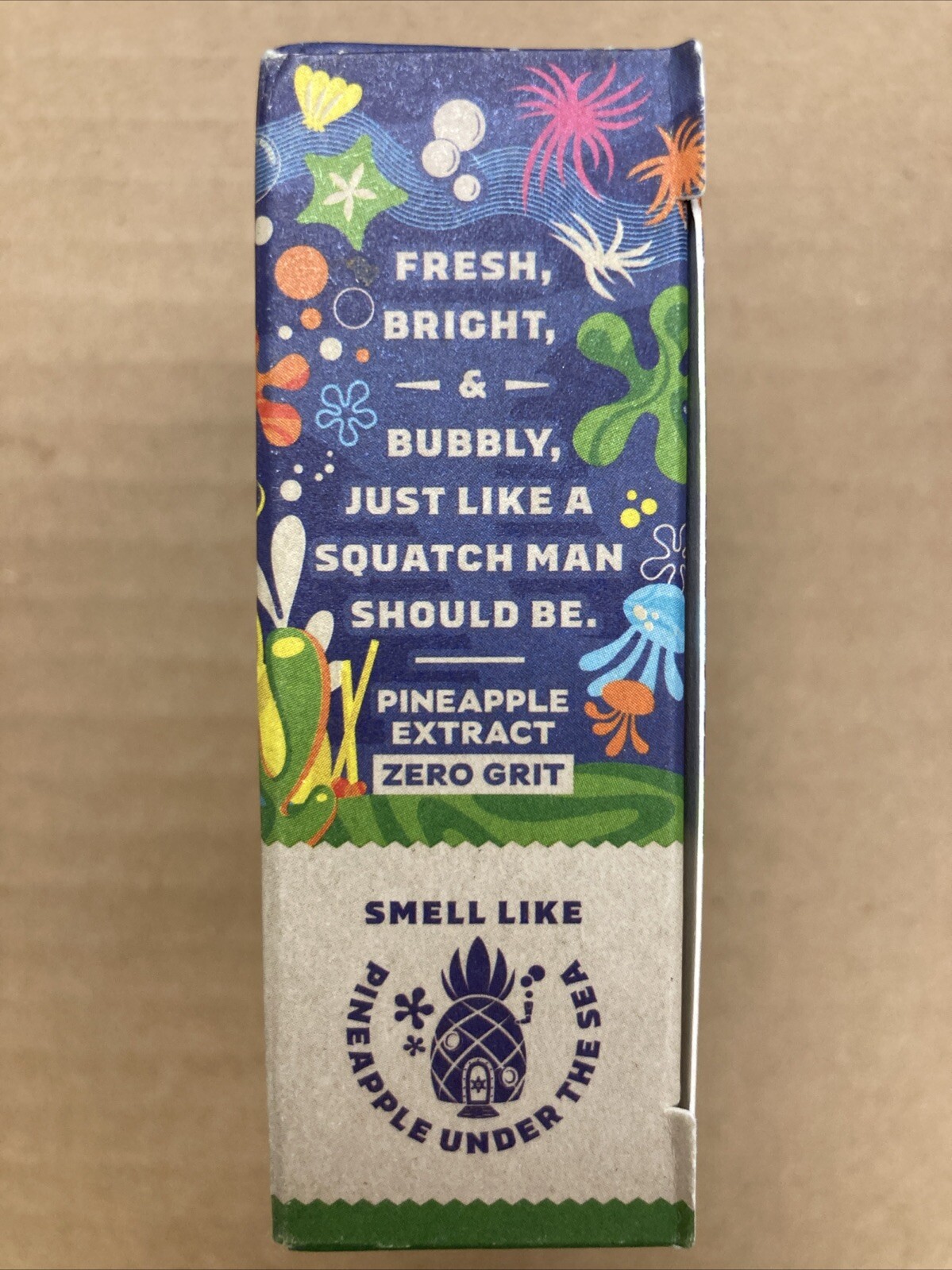 Dr. Squatch Limited Edition NAUTICAL NONSENSE Natural Soap Bar SpongeBob