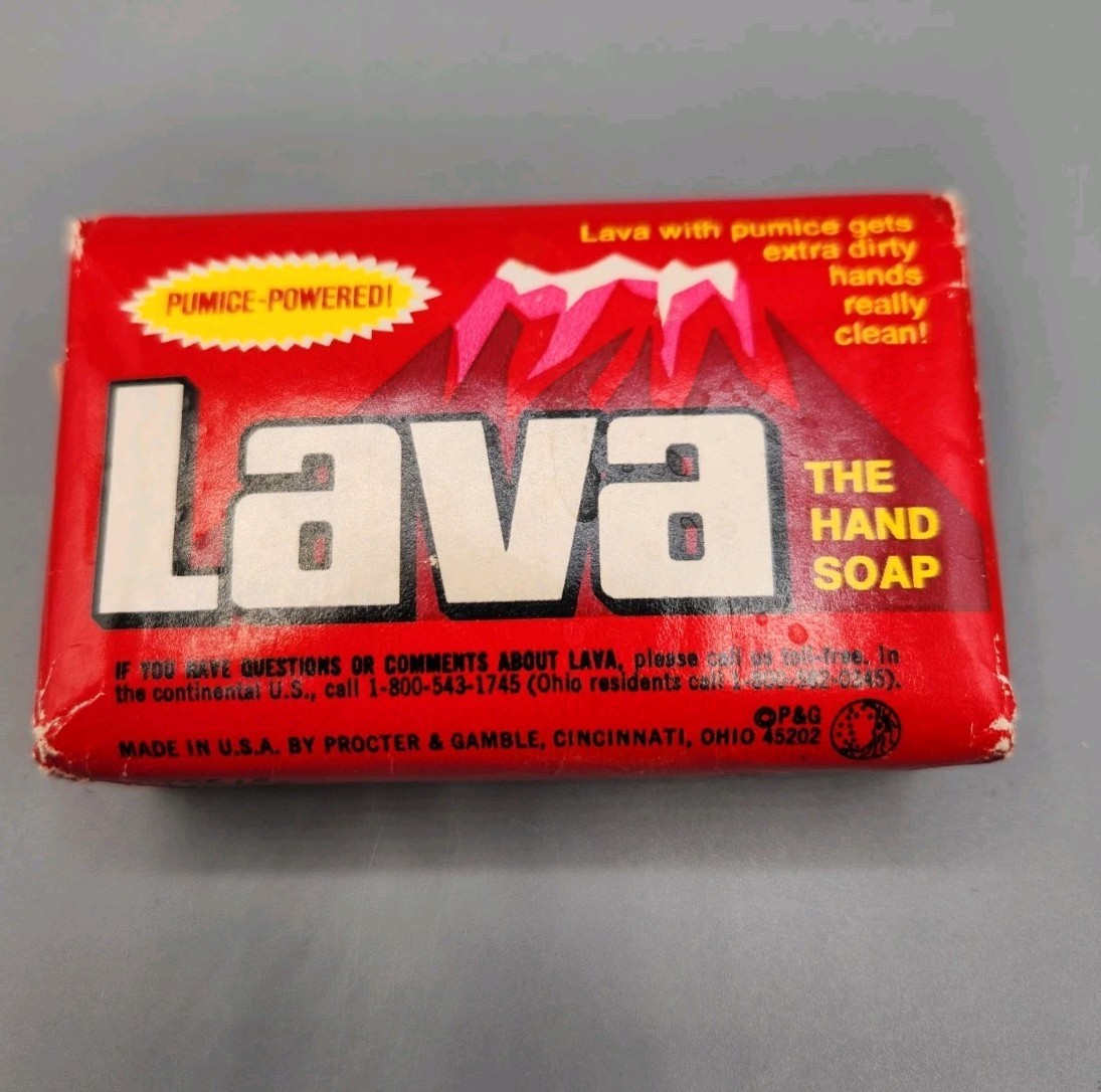 VTG Lava Pumice Hand Soap Bar 5.75 oz – Built for Tough Jobs- made is usa. large