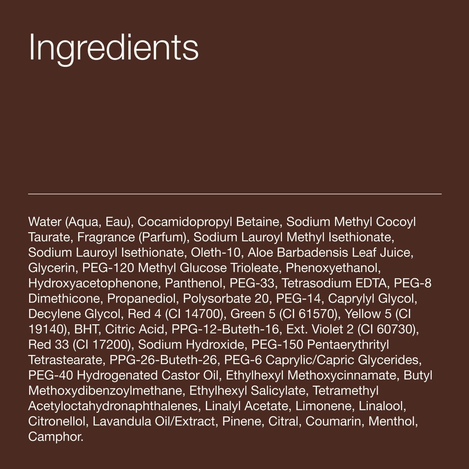 Bath & Body Works 3-in-1 Hair, Face & Wash 10 Fl Oz (Pack of 1), Brown