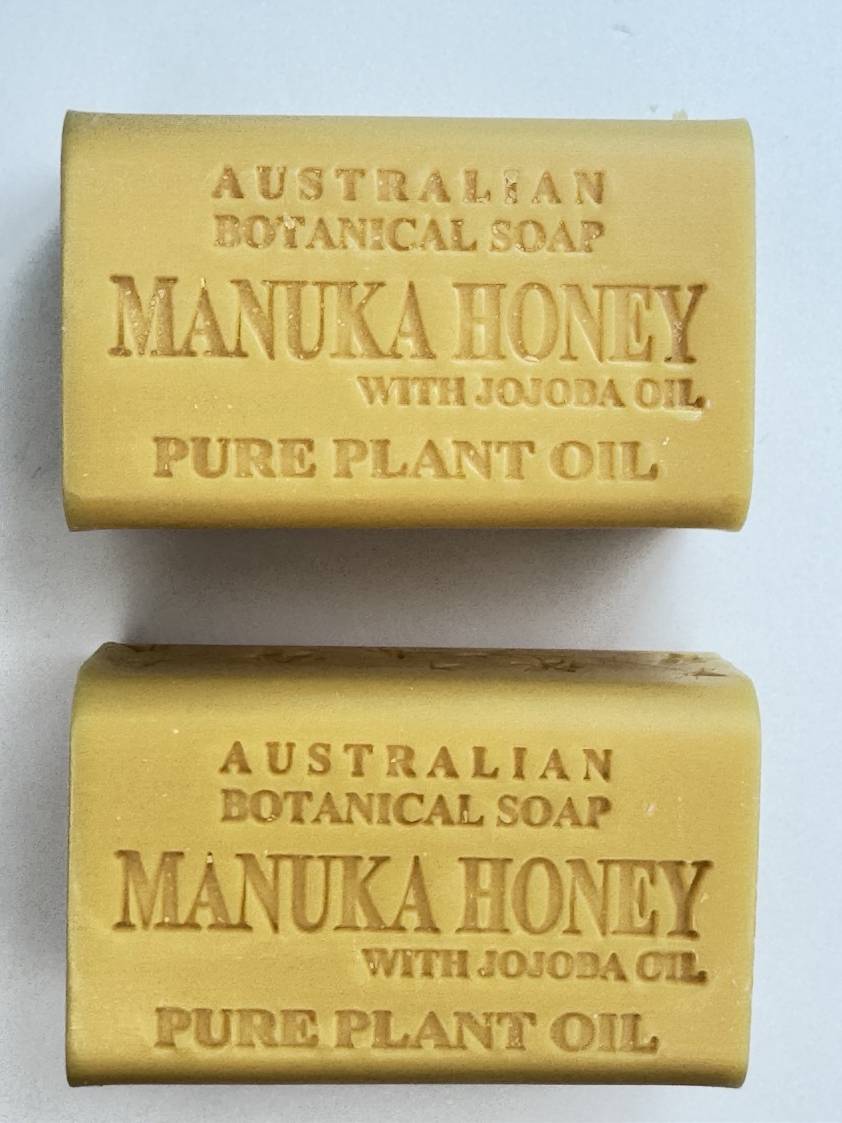 Australian Botanical Soap Manuka Honey Jojoba Oil 6.6 oz Bars Lot of 2