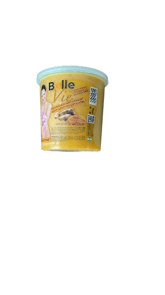 Belle Vie Rich Lemon Bio Extra Pur Soap. Exfoliating Soap 670g Jar.