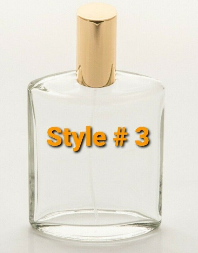 100 ml Refillable Empty Clear Glass Perfume Atomizer Spray Bottle Lot .