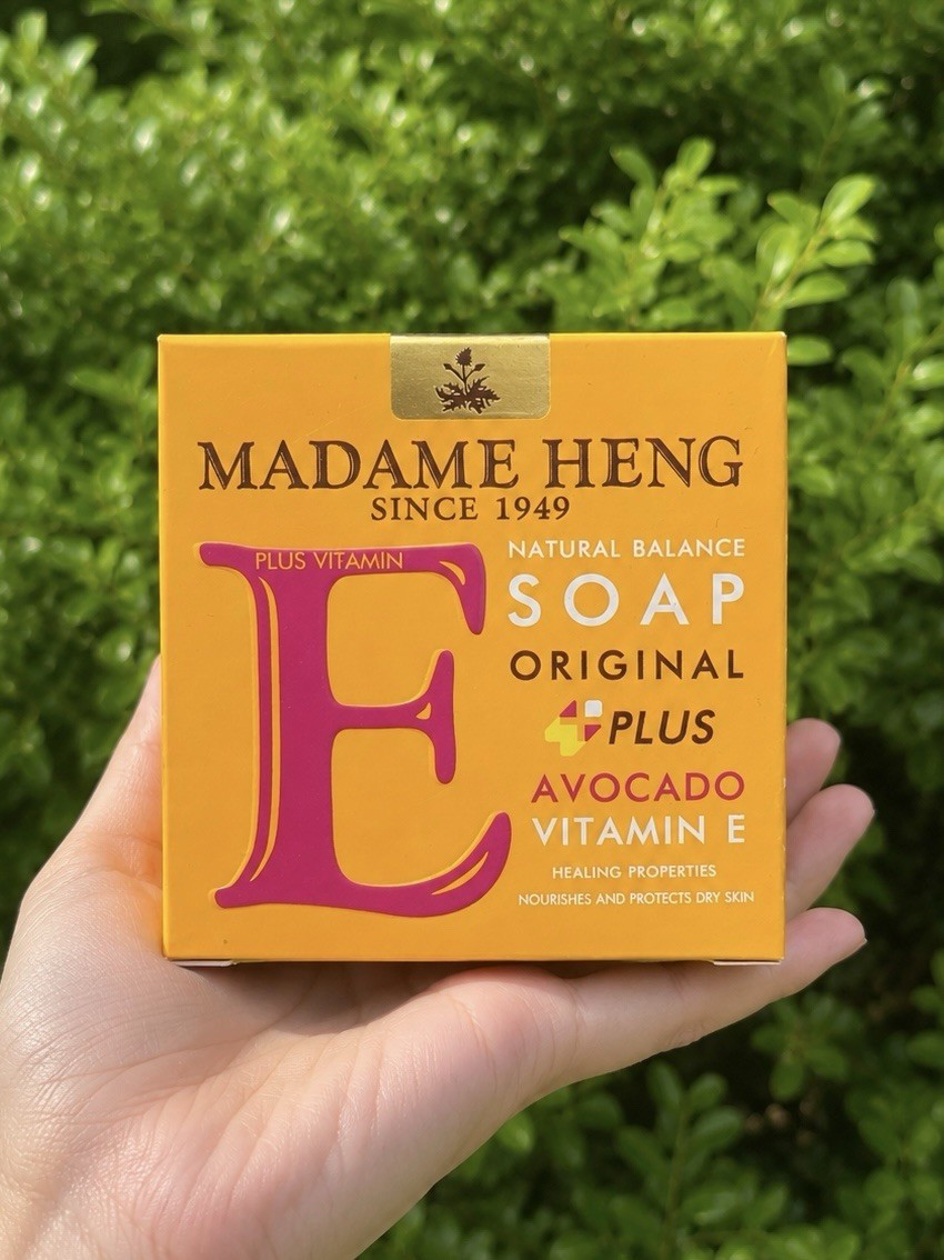 Madame Heng Natural Balance Soap Original Plus Avocado Vitamin E 150g x 2 Bars
