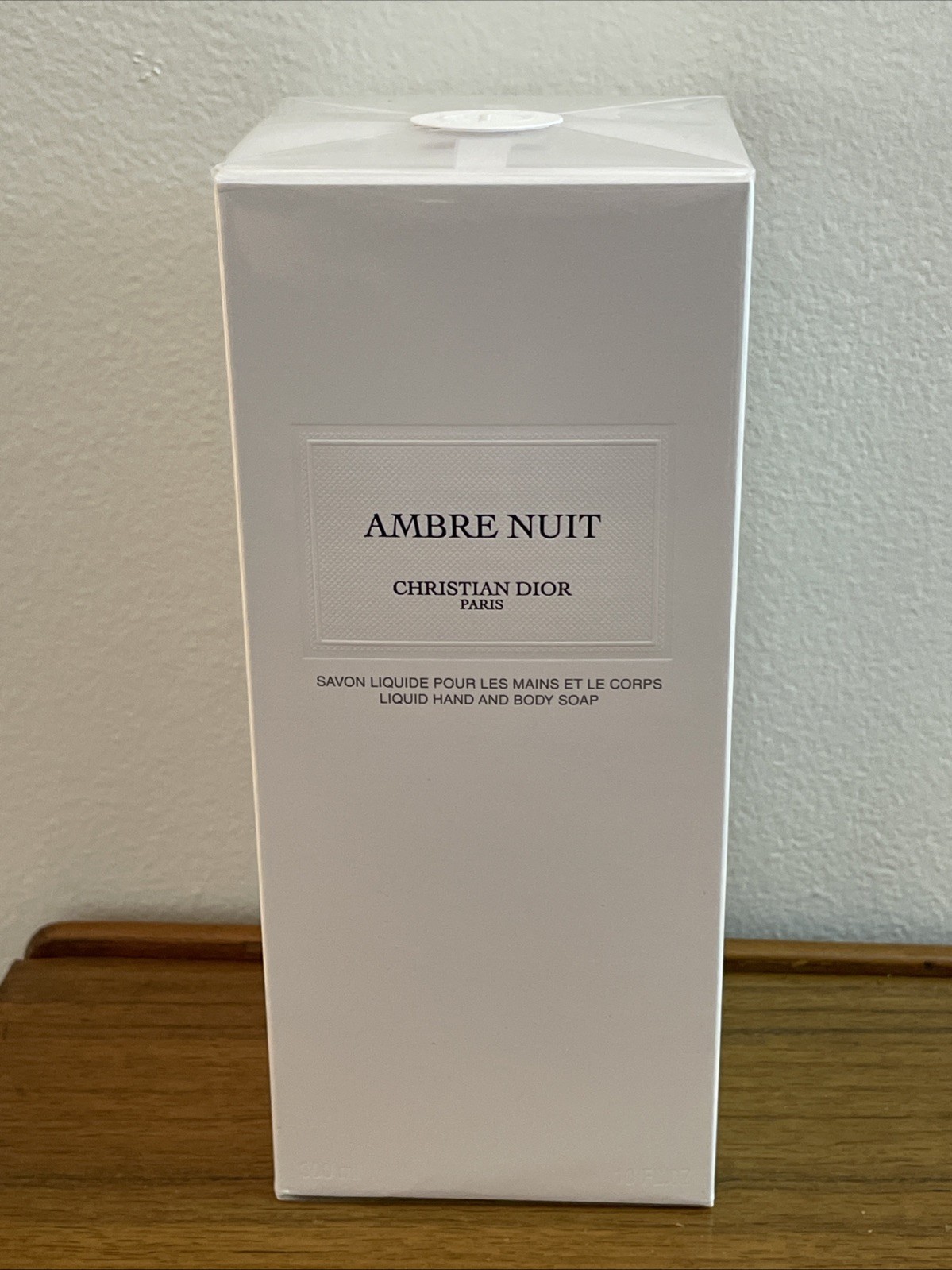 Christian Dior AMBRE NUIT Liquid Hand & Body Soap 300ml, 10oz SEALED BOX