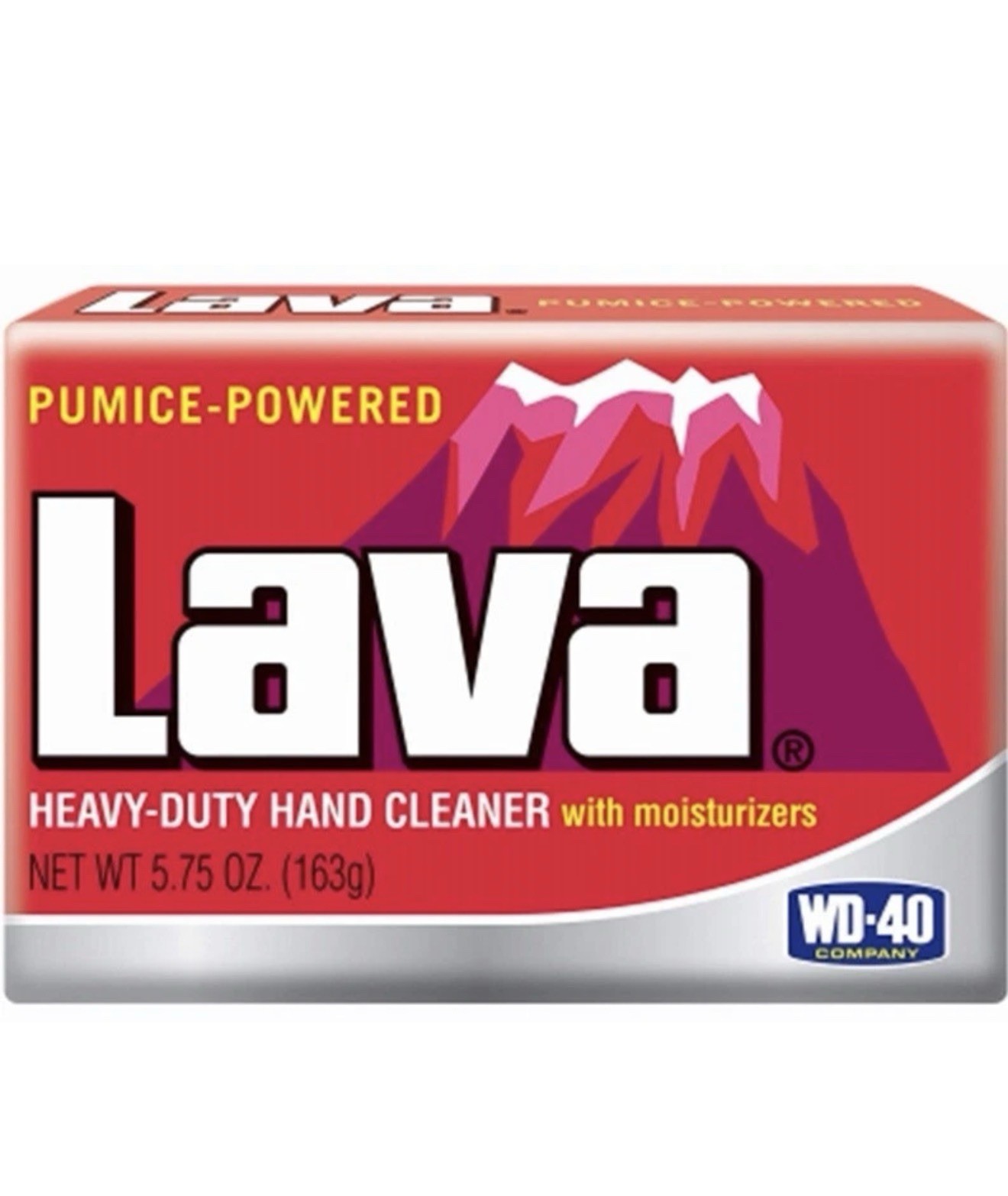 2 Pack Lava Heavy-Duty Hand Cleaner Bar Soap, Pumice Powered 5.75 oz Ea Made USA