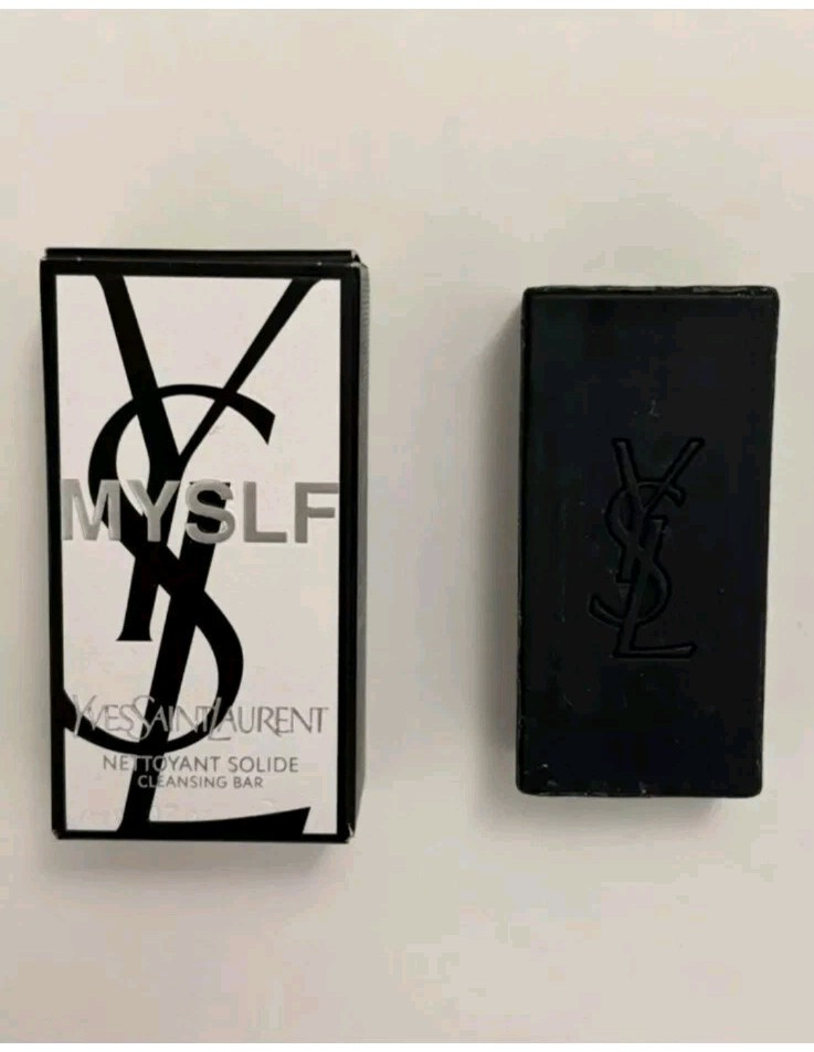 YSL MYSLF Mini Cleansing Bar Travel Size 0.7 Oz / 20g Scented w/YSL Libre Spray