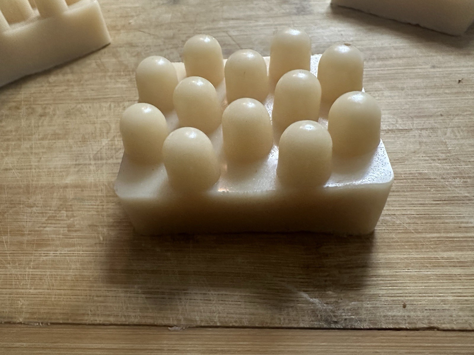 White Massage Rectangular Body Bar Soap oatmeal with honey and vitamin E