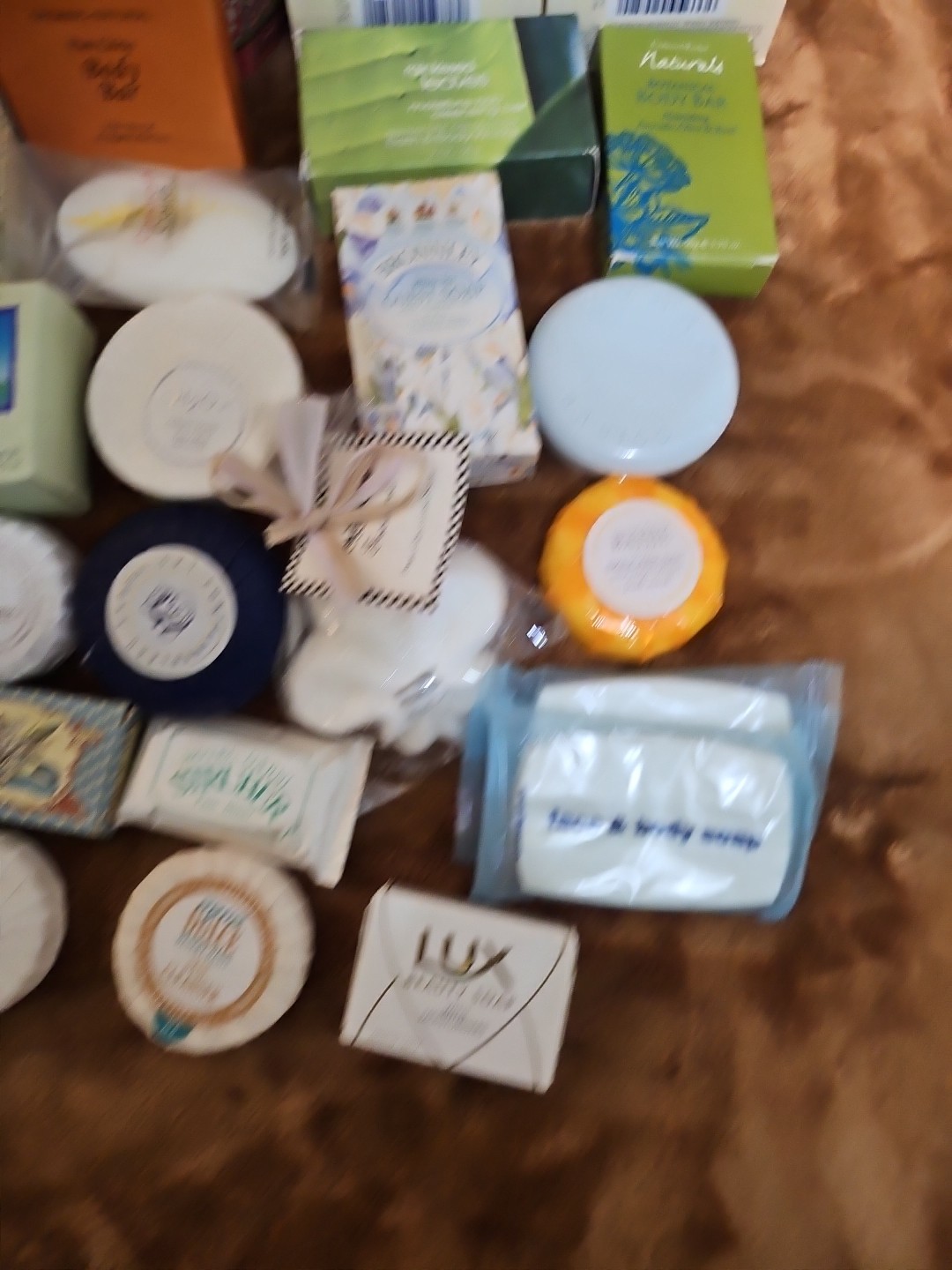 Luxury Soaps & 2 Mud Pie Soap Dish Lot Of 25 Soaps NEW