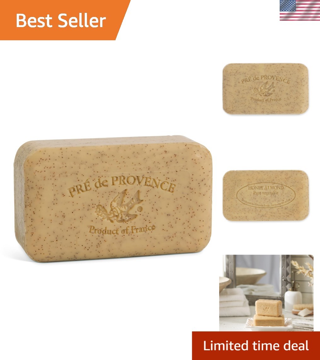 Luxury 5.3oz Moisturizing Soap Bar – Shea Butter with Aromatherapy Benefits