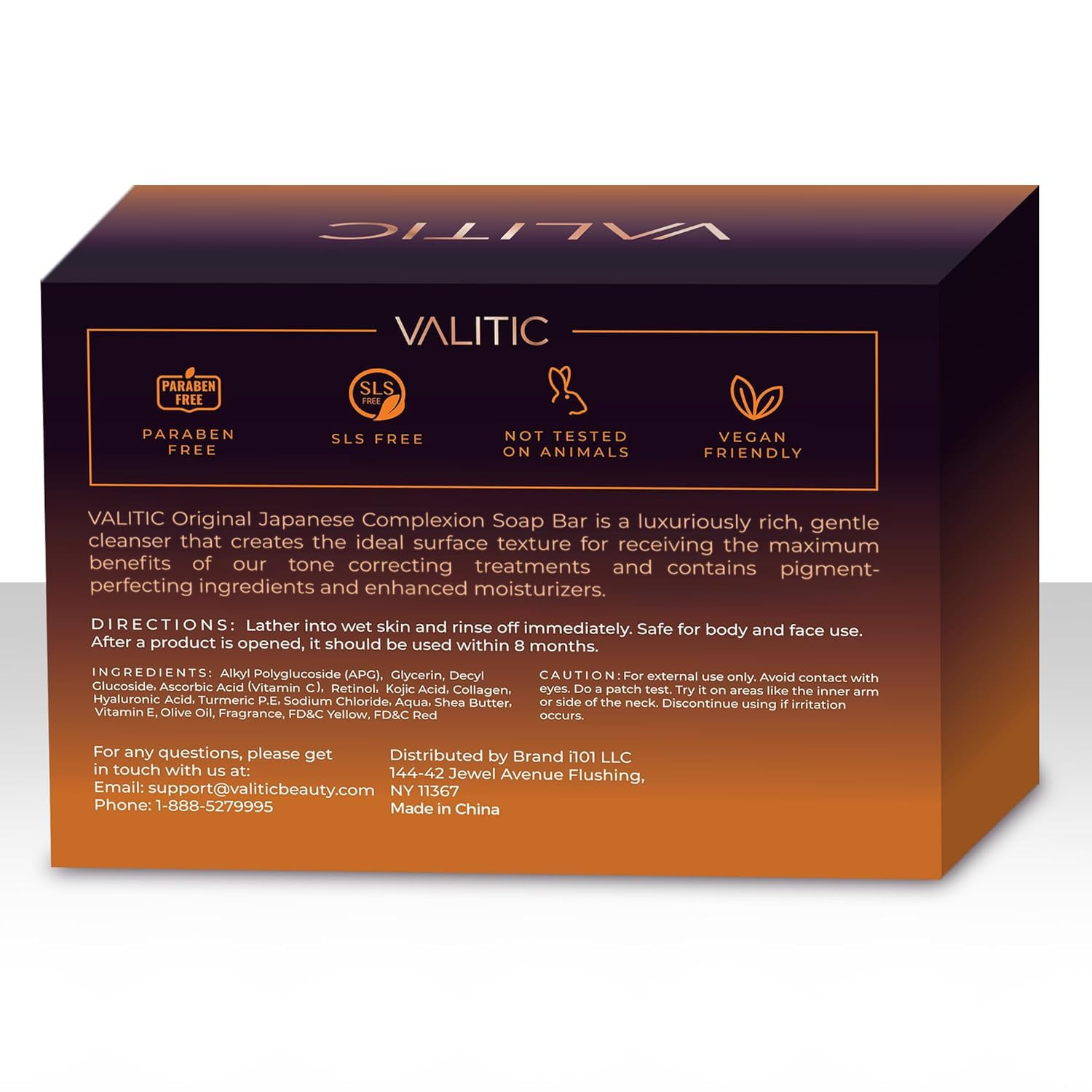 Kojic Acid Dark Spot Remover Soap Bars with Vitamin C & Retinol (3 Pack)