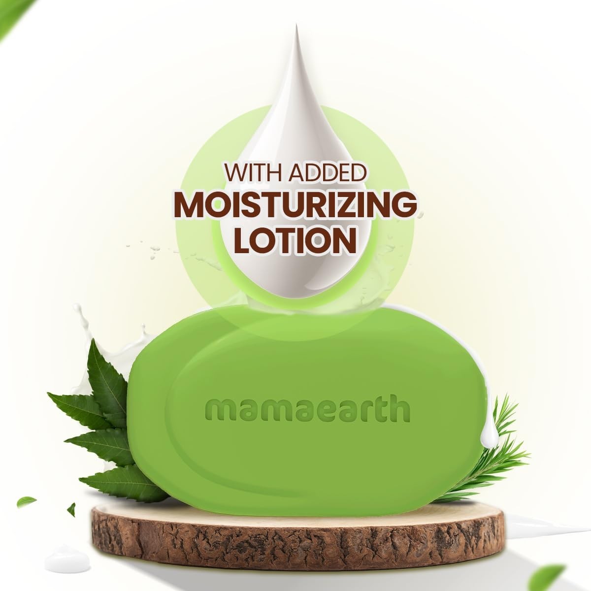 Mamaearth Neem Soap 125g x4 Tea Tree Purifying Grade 1 Bar Deep Clean Free Ship
