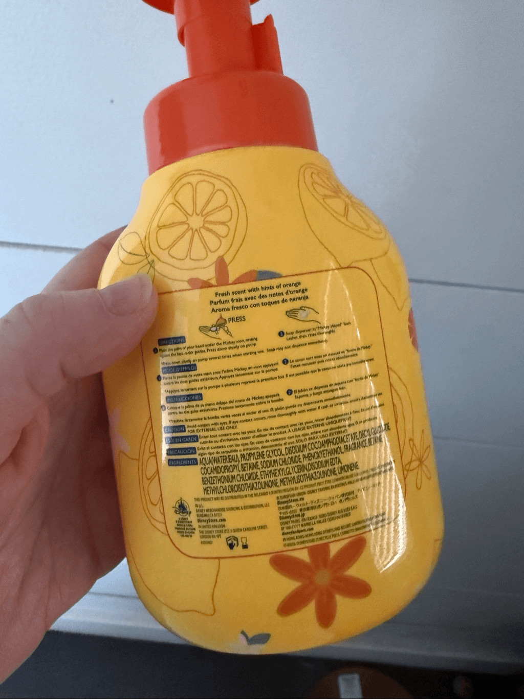 Disney Orange Bird Mickey Mouse Soap New No Longer Sold