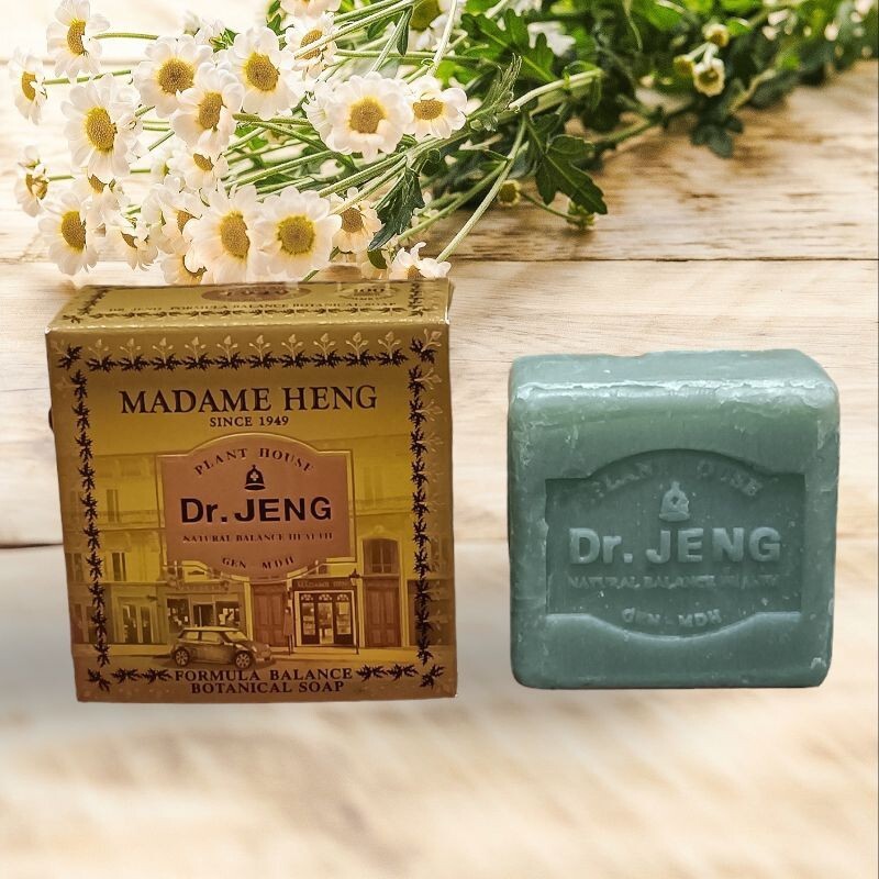 9 x Dr Jeng Soap by Madame Heng Botanical Soap with Green Chiretta Tumeric 150g