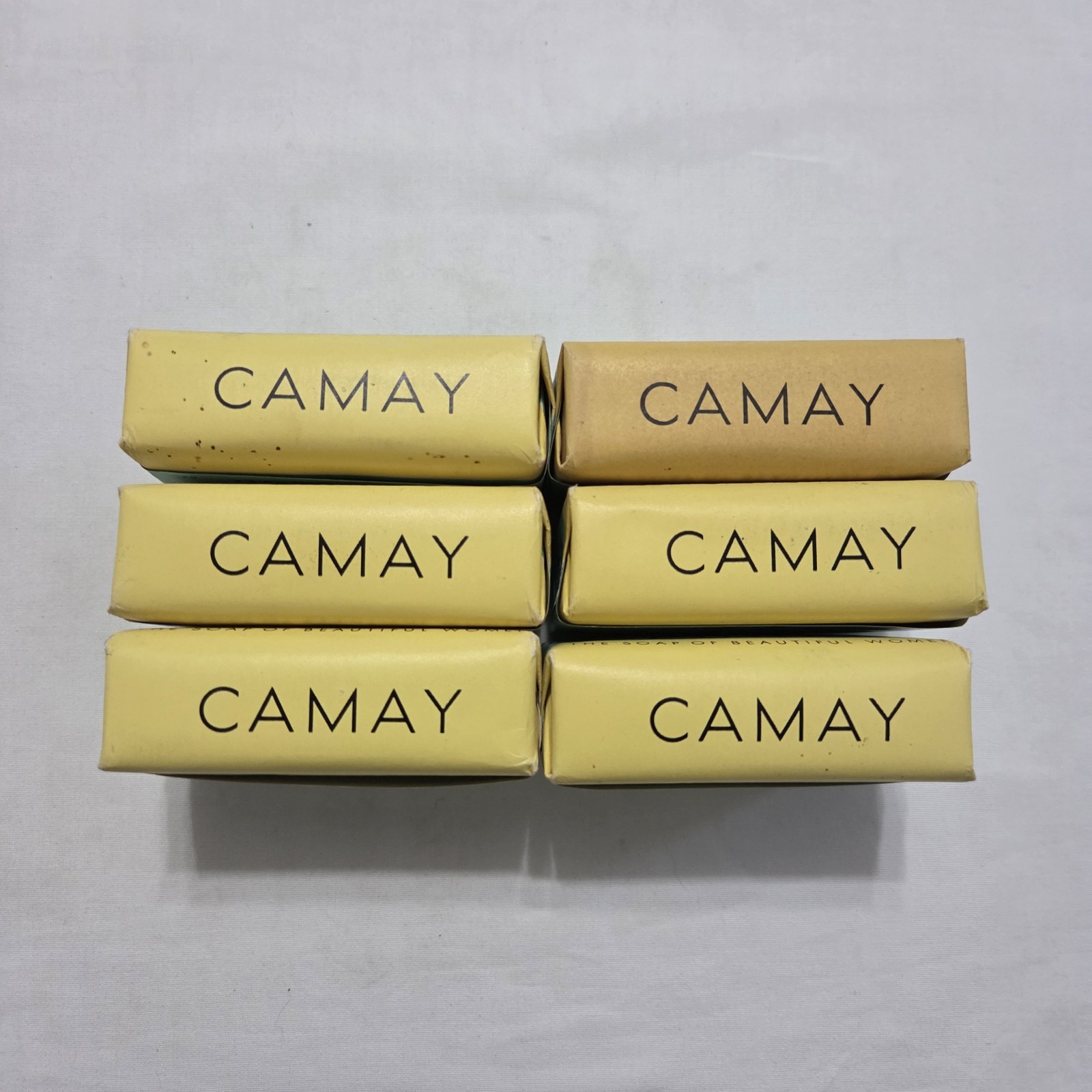 Lot Of 6 Vintage 1950s P&G Camay Beauty Bar Soaps 3oz Each Reg Size – NOS